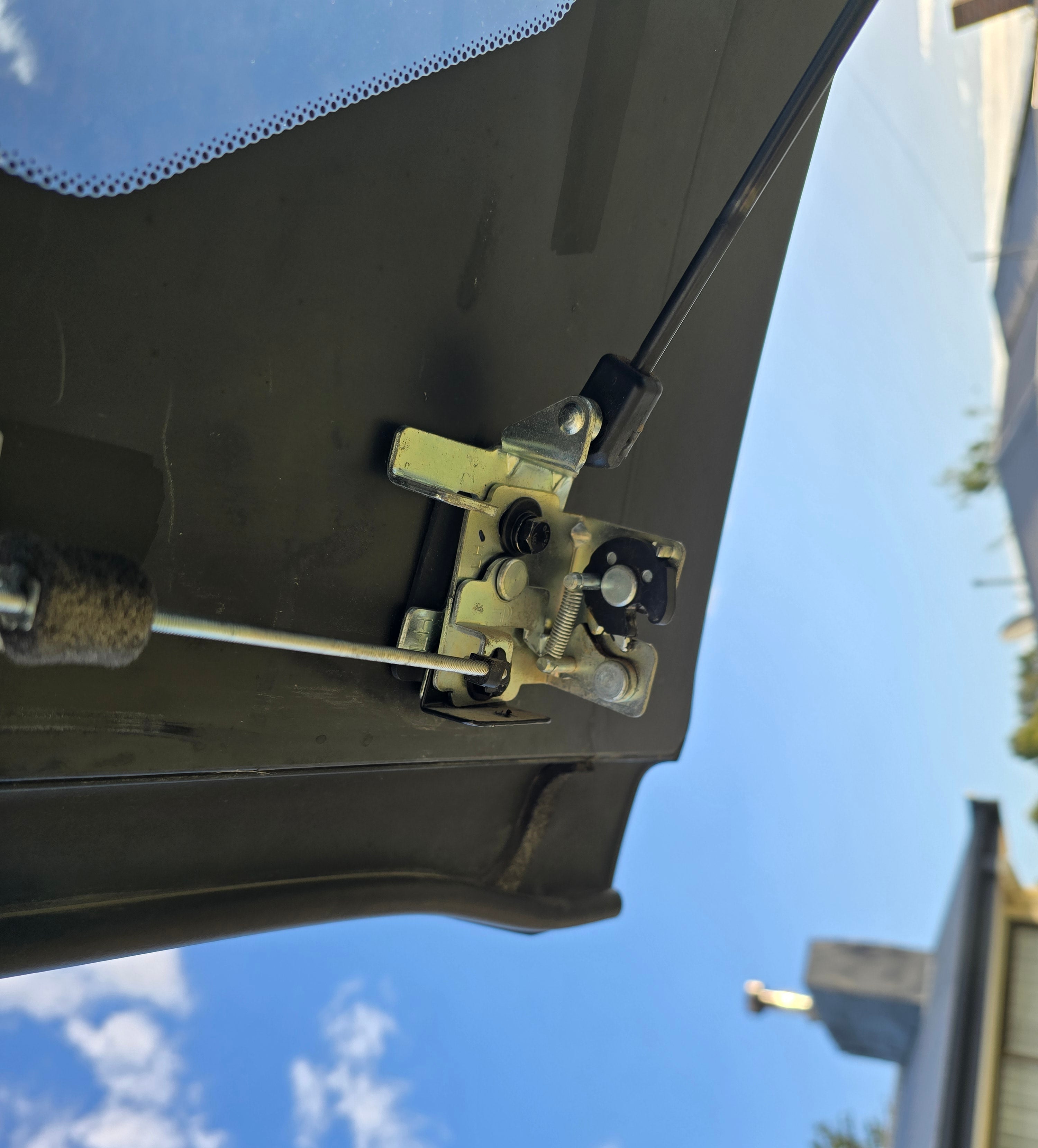 Lock Catches + Plastic Covers fits Canopy Rear Window Internal Release Mechanism