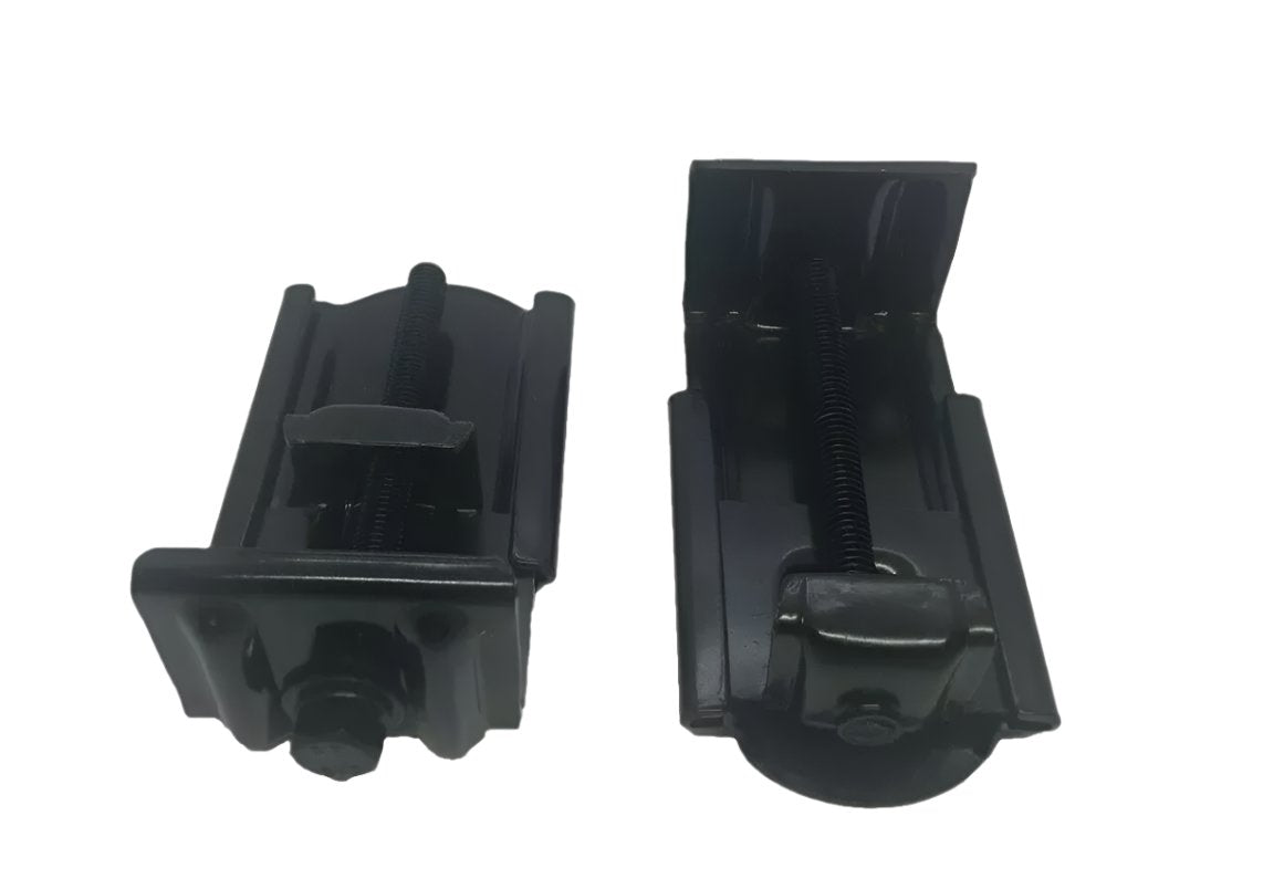 FG Ford Falcon Clamps 4 x Black Metal Canopy Ute Mounting Fitting Kit Removable G-Clamp Ute Tub