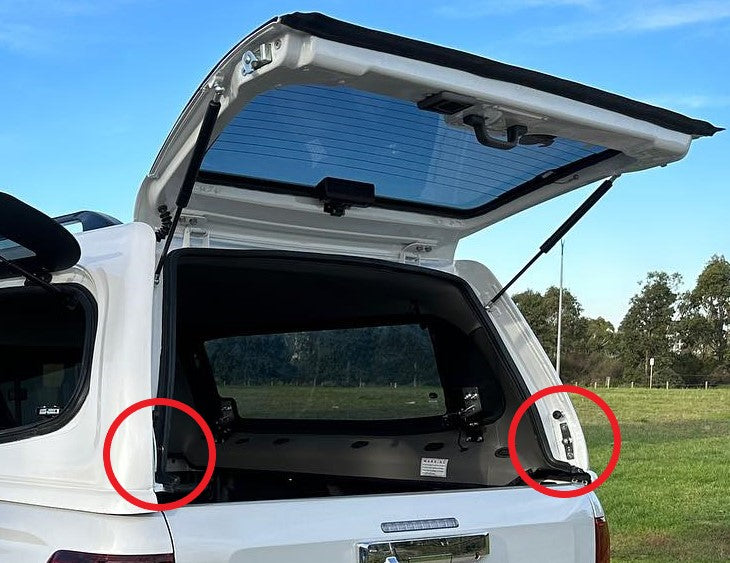 Sammitr SMM V2 Plus Canopy Rear Window Lock Strikers Number #7 HardTop