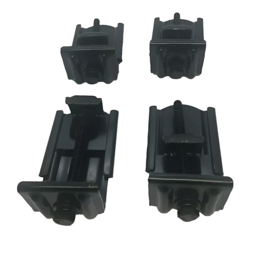 VU VY VZ VE VF Commodore Clamps 4 x Black Metal Canopy Ute Mounting Fitting Kit Removable G-Clamp Ute Tub