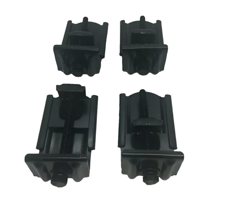 VU VY VZ VE VF Commodore Clamps 4 x Black Metal Canopy Ute Mounting Fitting Kit Removable G-Clamp Ute Tub