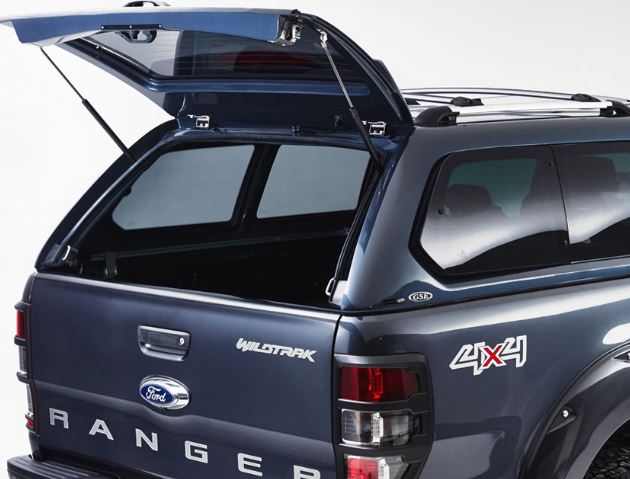 Alpha GSX Canopy Rear Lift Up Window Gas Struts & Brackets Stabilus Hardtop