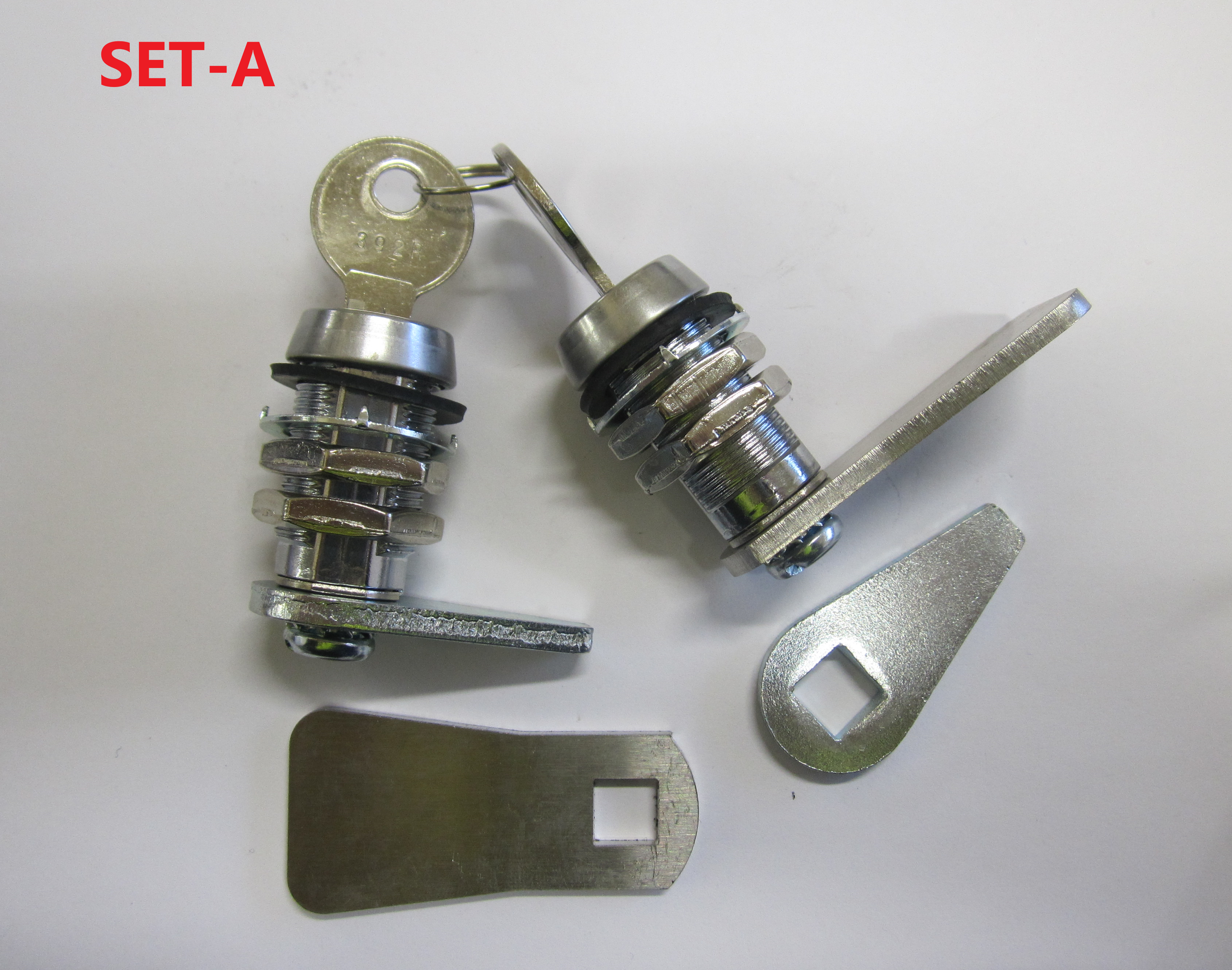 Zinardi Lid Brands Ute Lid Locks Pair SET-A fits Fibreglass Carpeted Ute Lids