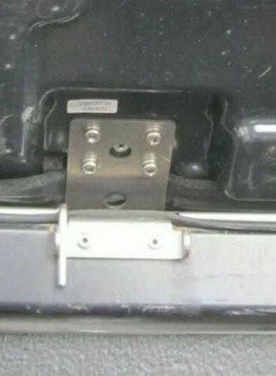 PJ PK Ford Ranger 25mm Female Hinge & Bolts Kit-B for EGR Ute Lid with Shiny Black Plastic Underneath