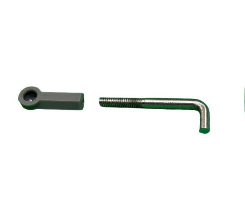 Pullrod & Angled Threaded Rod Adjustable connector to for EGR Central Locking Ute Lid Actuator Solenoid fits EGR Central Locking Ute Lids with Shiny Plastic Underneath