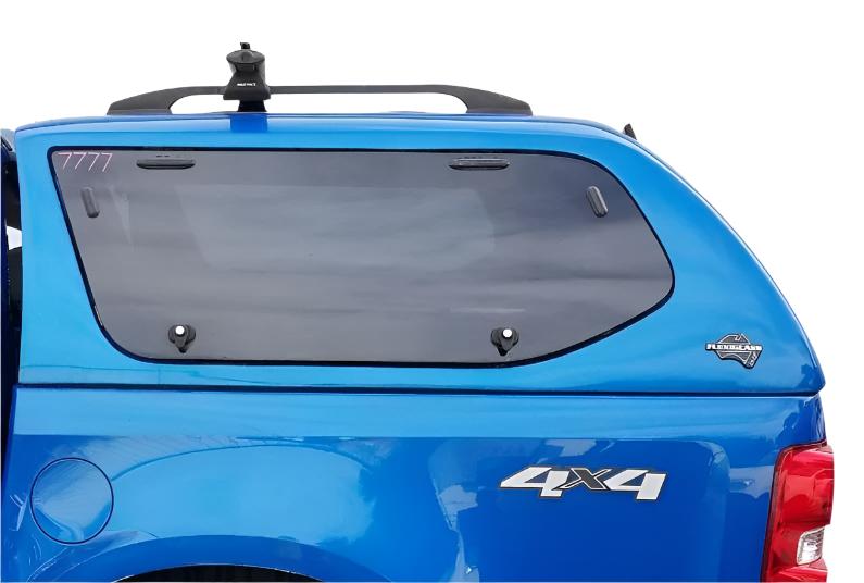 Flexiglass Canopy Rear Window T Handle & 2 Side Locks Same key Also fits Ultimate Flake