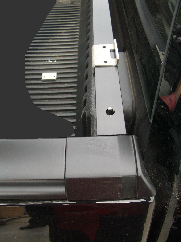 FG Ford Falcon Ute Lid Hinge Slots FEMALE for Carpeted Fibreglass Lids SET-A Hinges & Screws