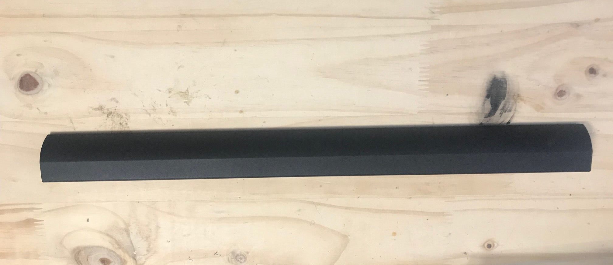 Canopy Roof Rack Rails Bars Ute Black 110cm LONG & Internal Support Plates
