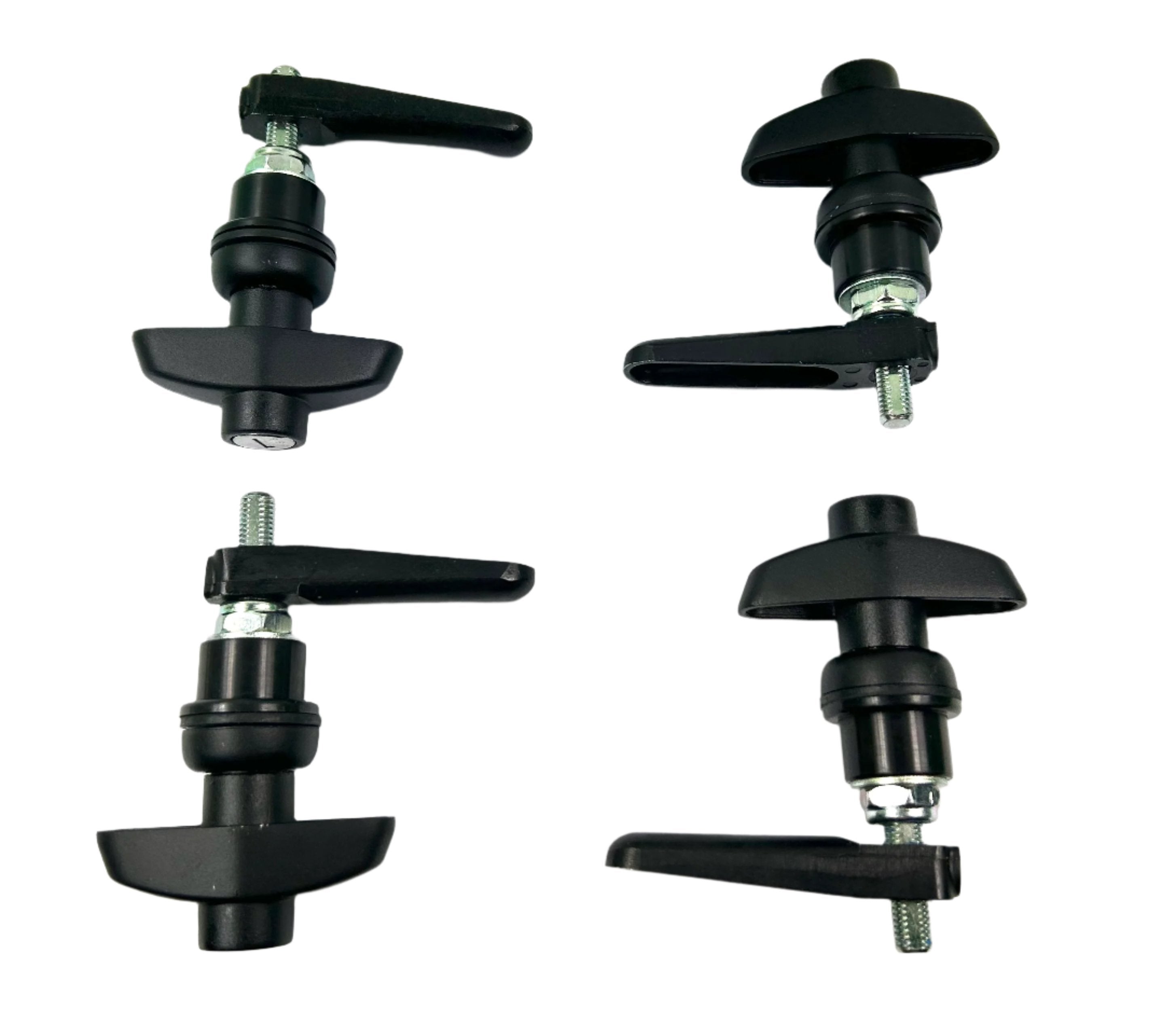 Aeroklas Canopy 4 x Side Window Long Shaft Locks 22mm Hole Size All Same key