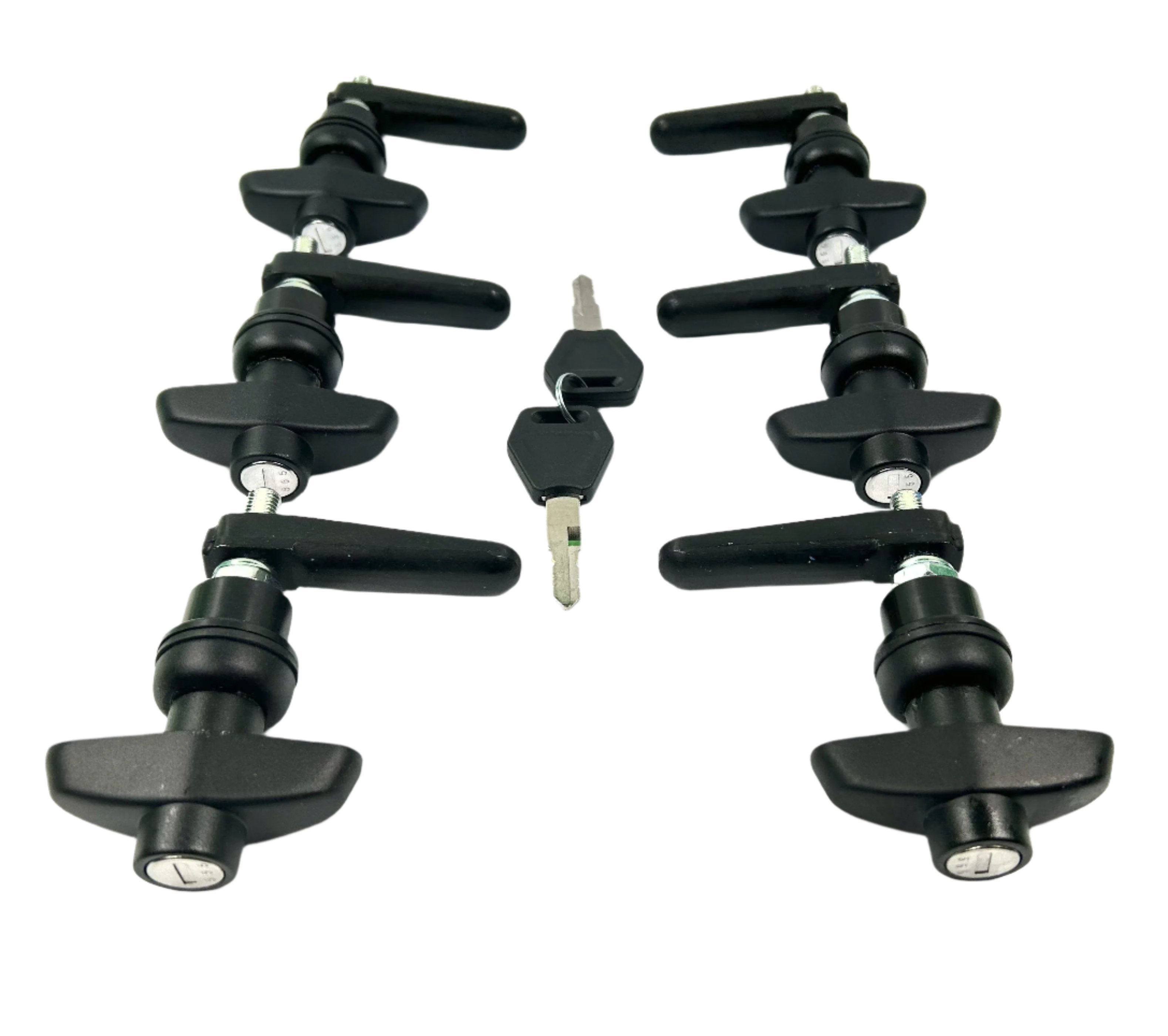 ARB Early Model Canopy 2 Rear & 4 x Side Window Long Shaft Locks 22mm Hole Size All Same key