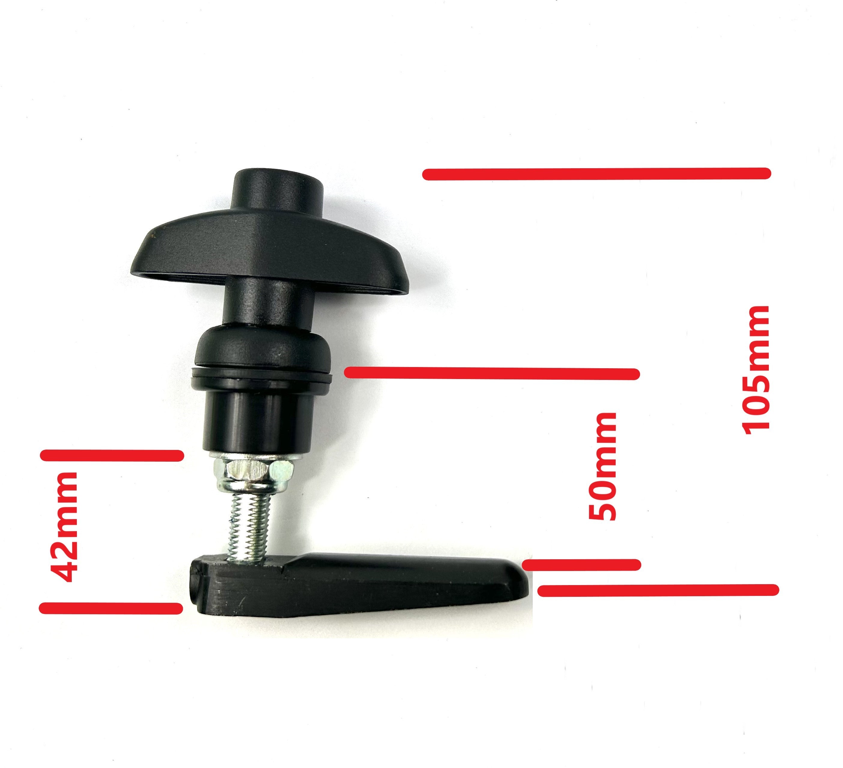 Flexiglass - FlexiCombo - FlexiTade Canopies Canopy Rear Window T Handle & 2 Side Window Long Shaft Locks 22mm Hole Size All Same key