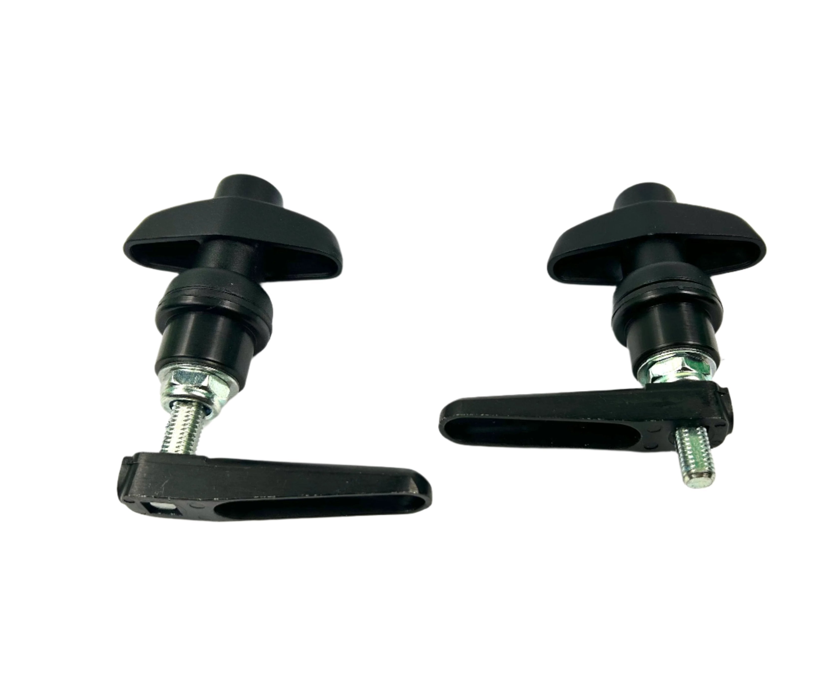 Aeroklas Canopy 2 x Side Lift Up Window Long Shaft Locks 22mm Hole Size All Same key