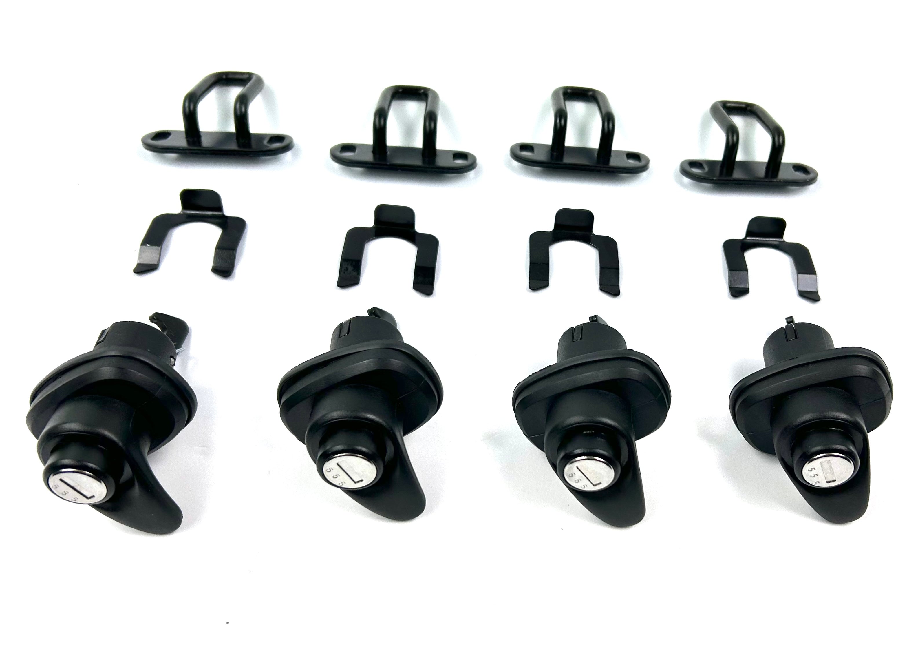 Flexiglass Canopy Side Lift Up Window Locks 4 x Keyed Alike Also fits Ultimate Flake