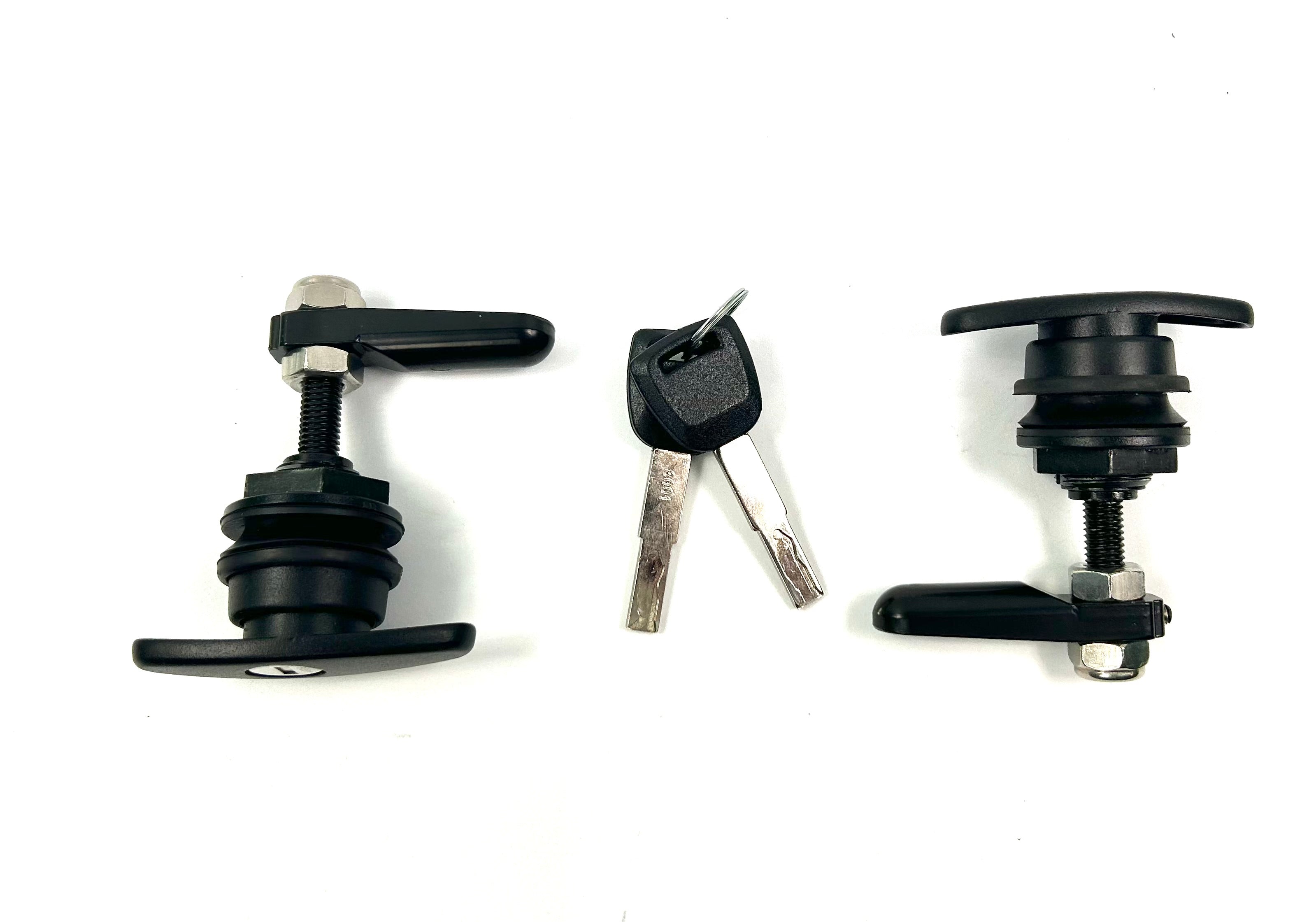 Ironman Canopy Replacement 2 x Side Window Locks 28-32mm Hole Size All Same key