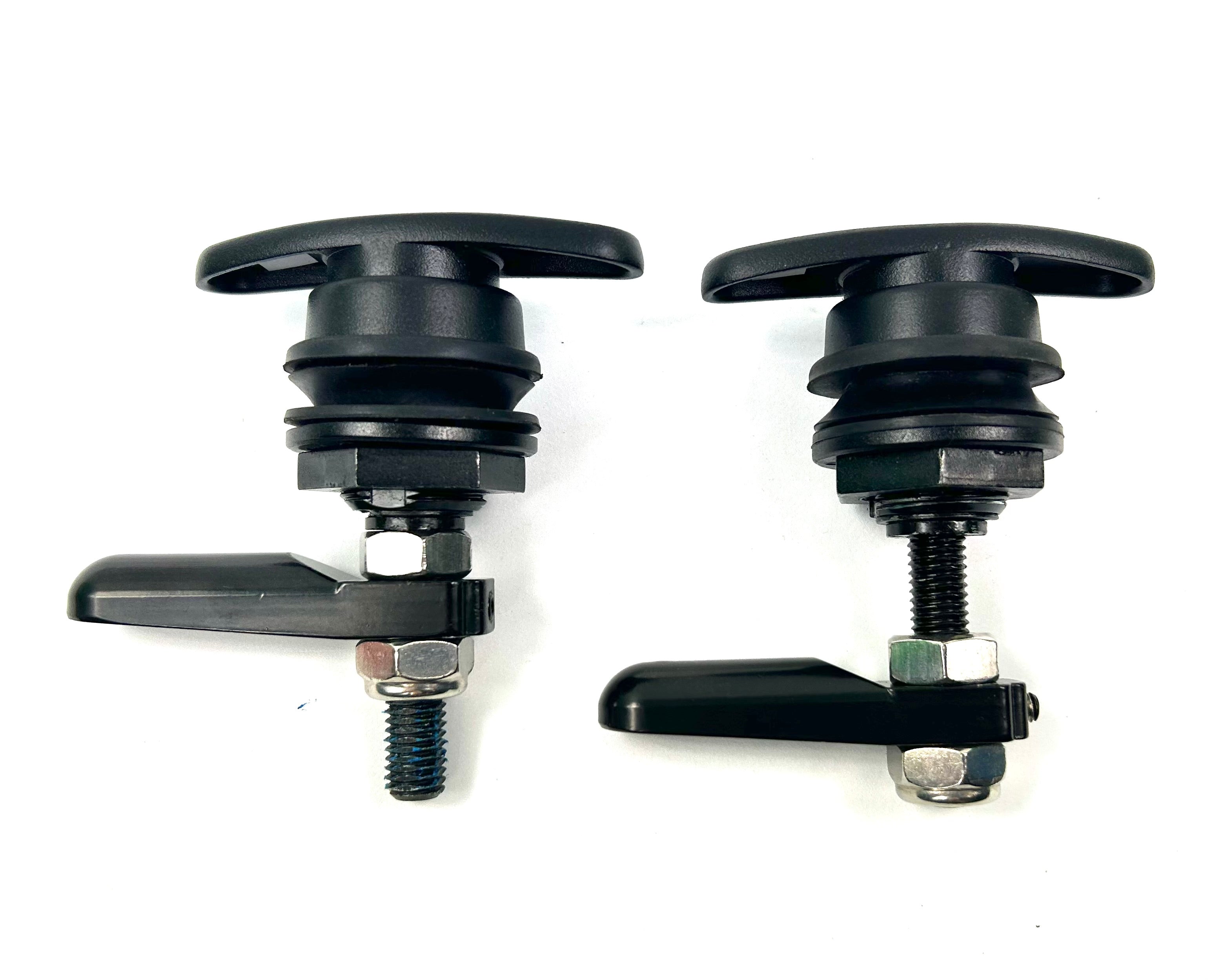 EGR Canopy Replacement Rear Window T Handle & 2 Side Window Locks 28-32mm Hole Size All Same key
