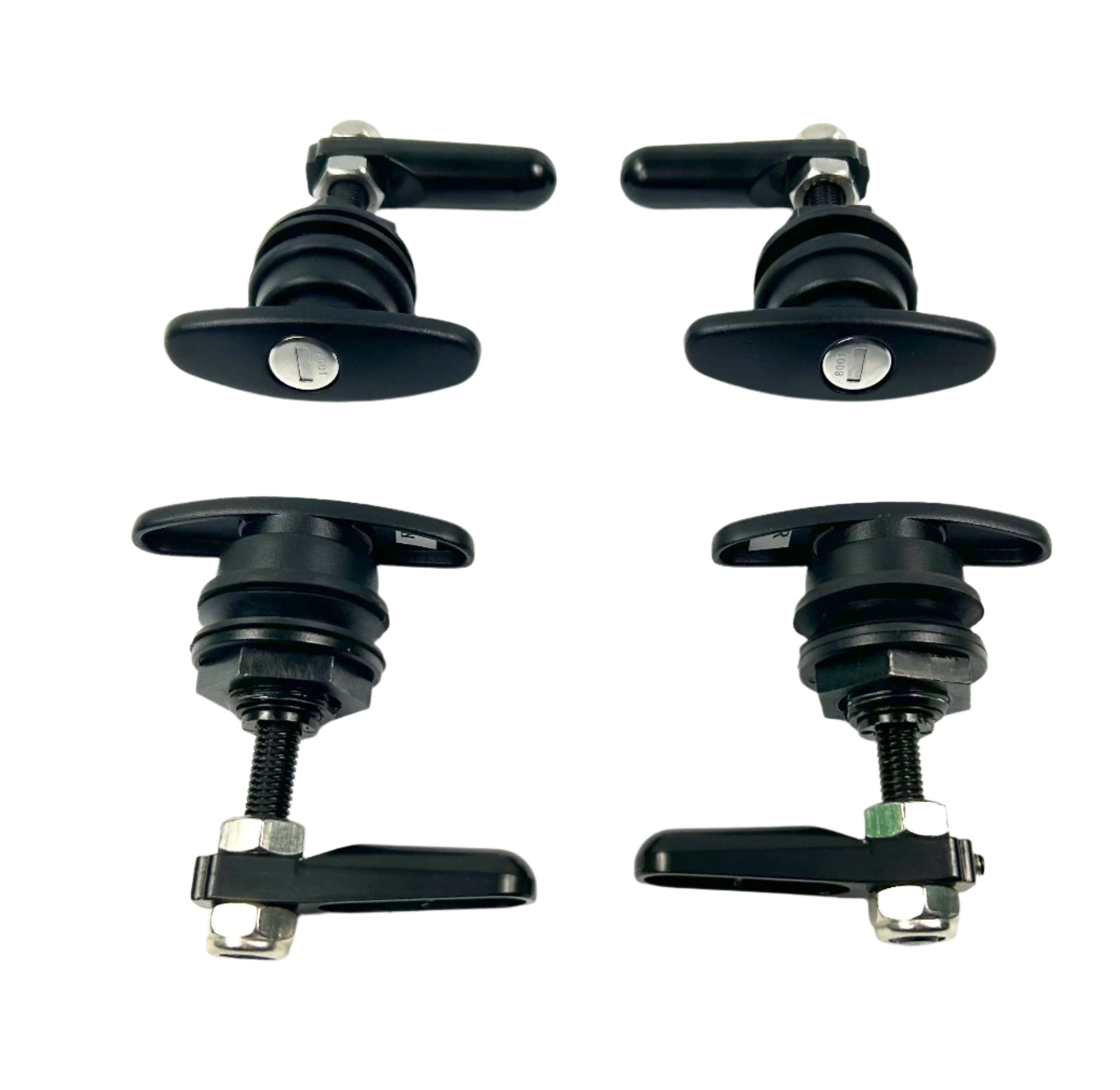 Canopy 4 x Side Window Locks 28-32mm Hole Size All Same key