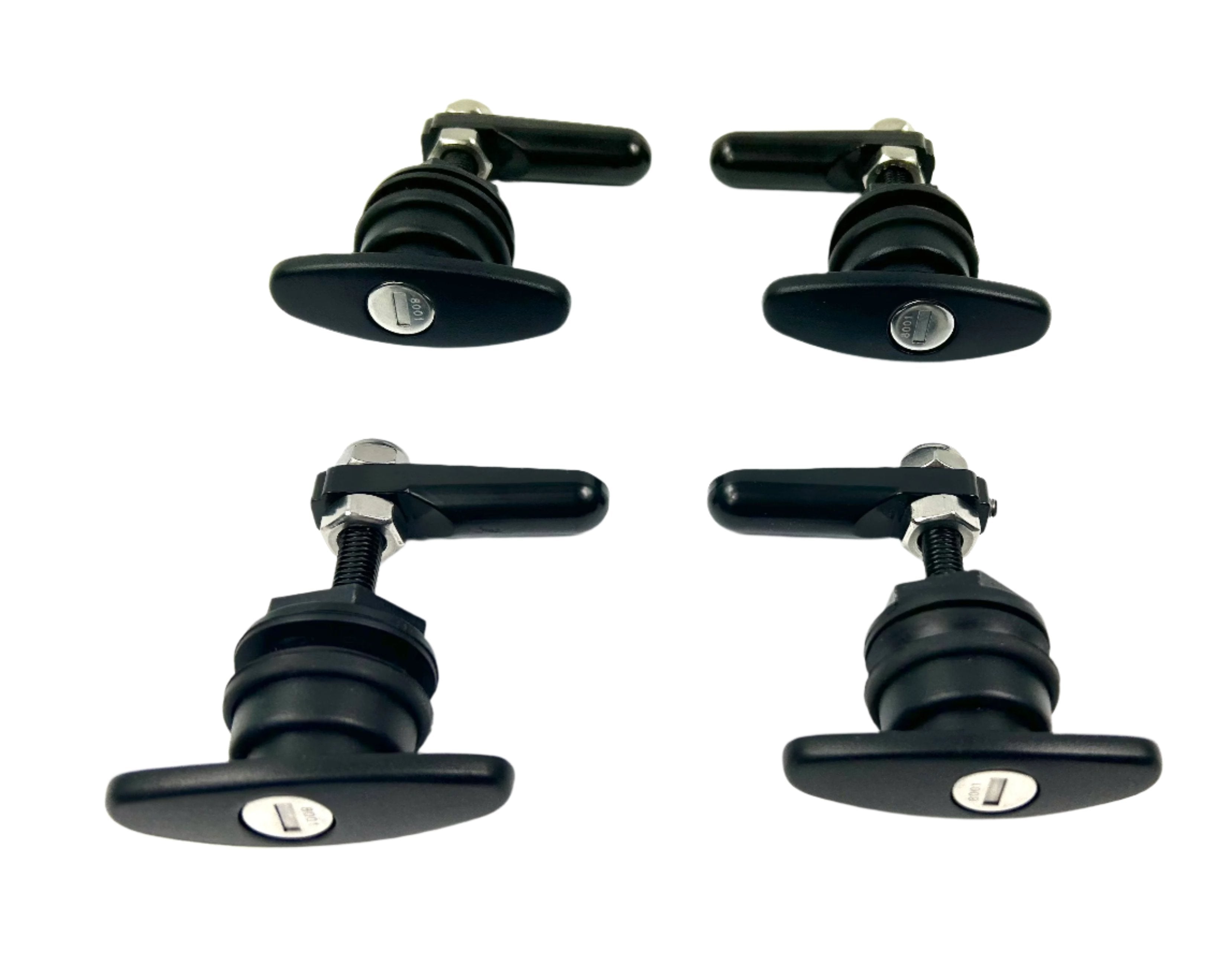 Canopy 4 x Side Window Locks 28-32mm Hole Size All Same key