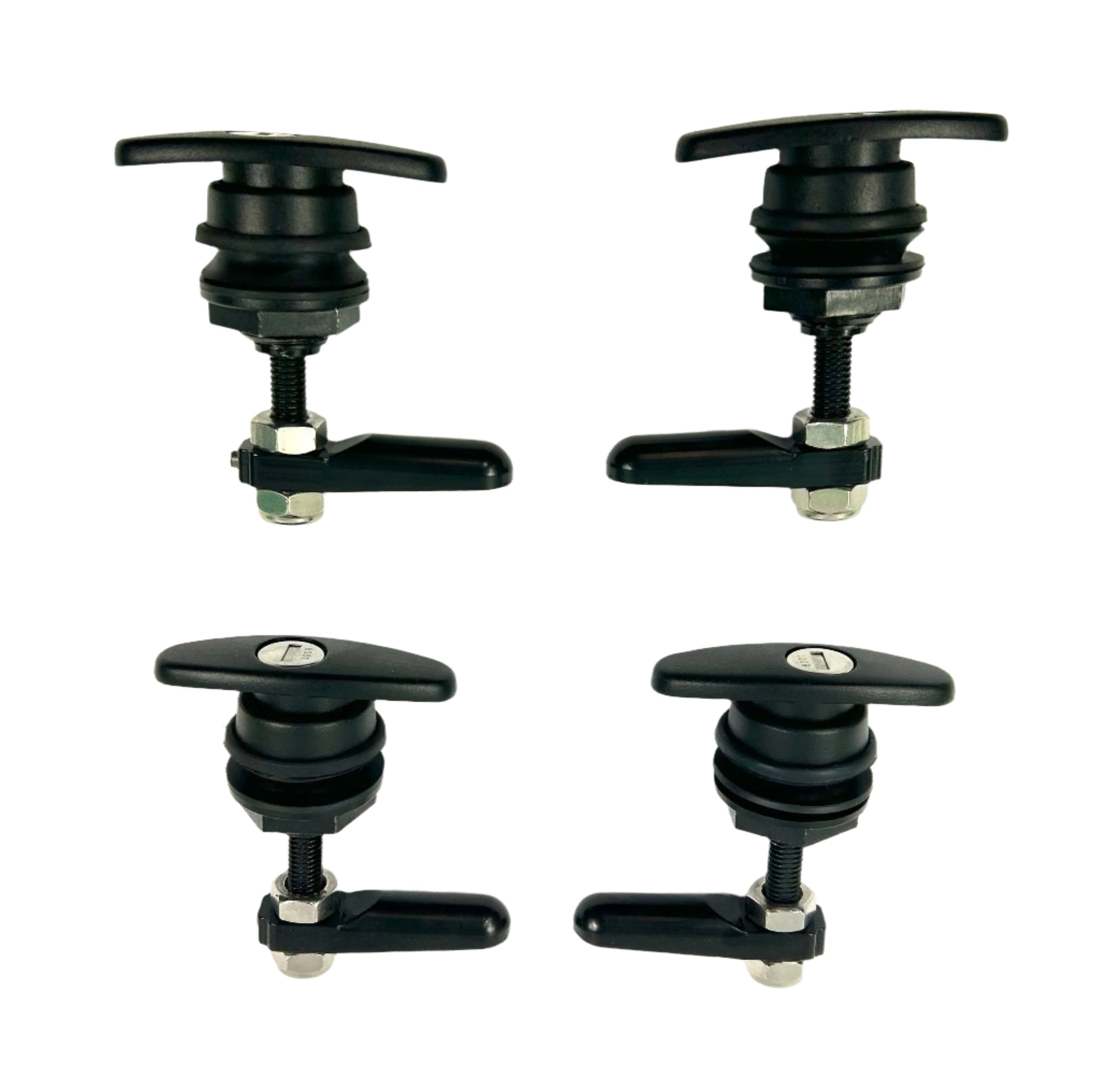 EGR Canopy Replacement 4 x Side Window Locks 28-32mm Hole Size All Same key