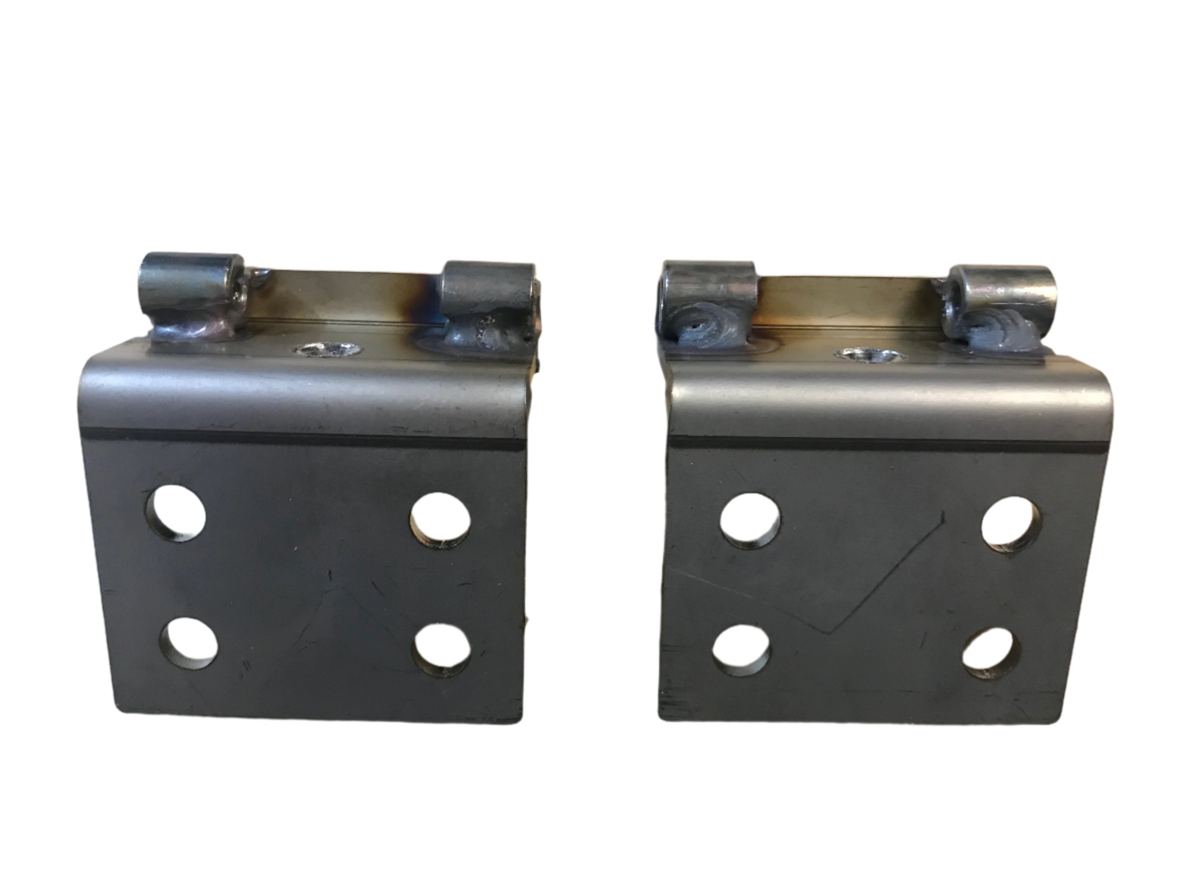 VE VF Commodore 25mm Female Hinge & Bolts Fitment on Ute for EGR Ute Lid with Shiny Black Plastic Underneath Kit-B