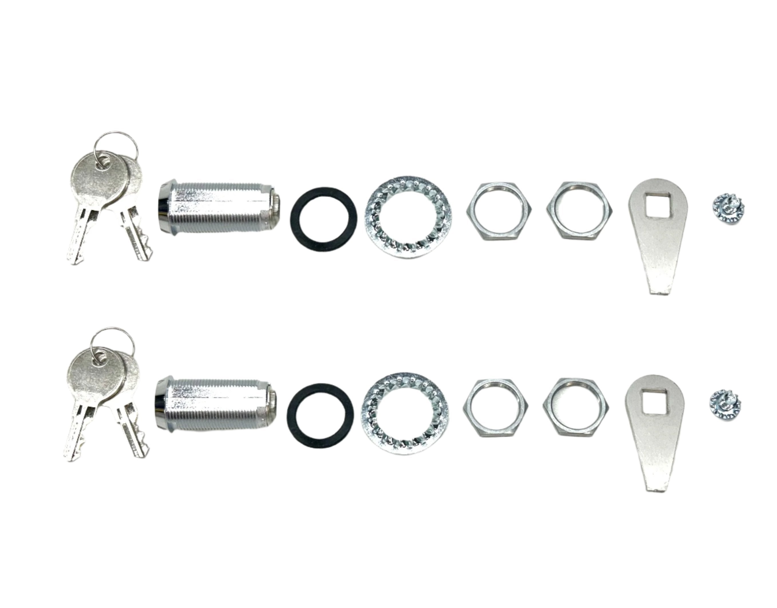 Zinardi Lid Brands Ute Lid Locks Pair SET-A fits Fibreglass Carpeted Ute Lids