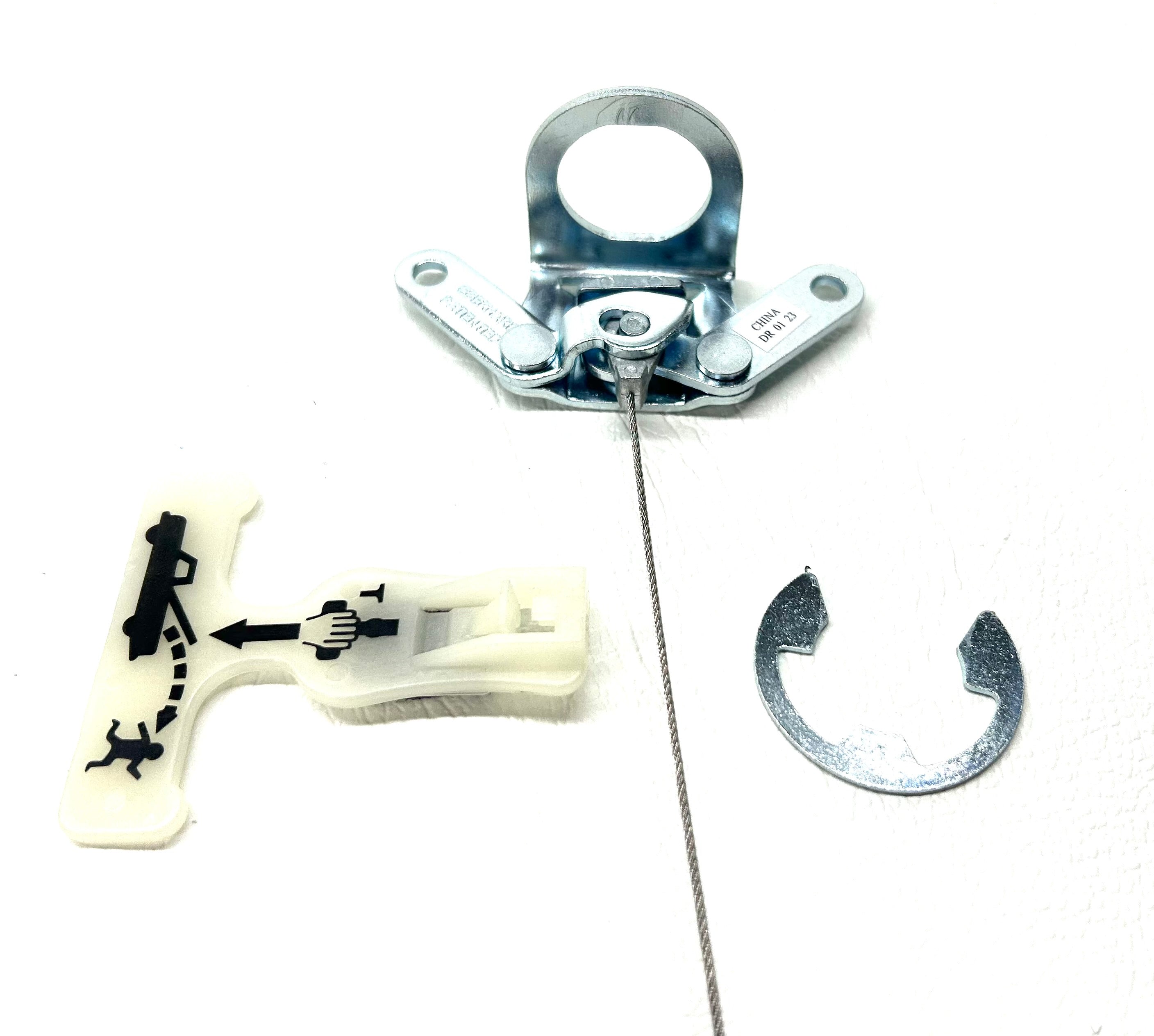 Mazda BT-50 Push Button Ute Lid Lock fits EGR Lids with Shiny Plastic Underneath SET-A Non Central Locking