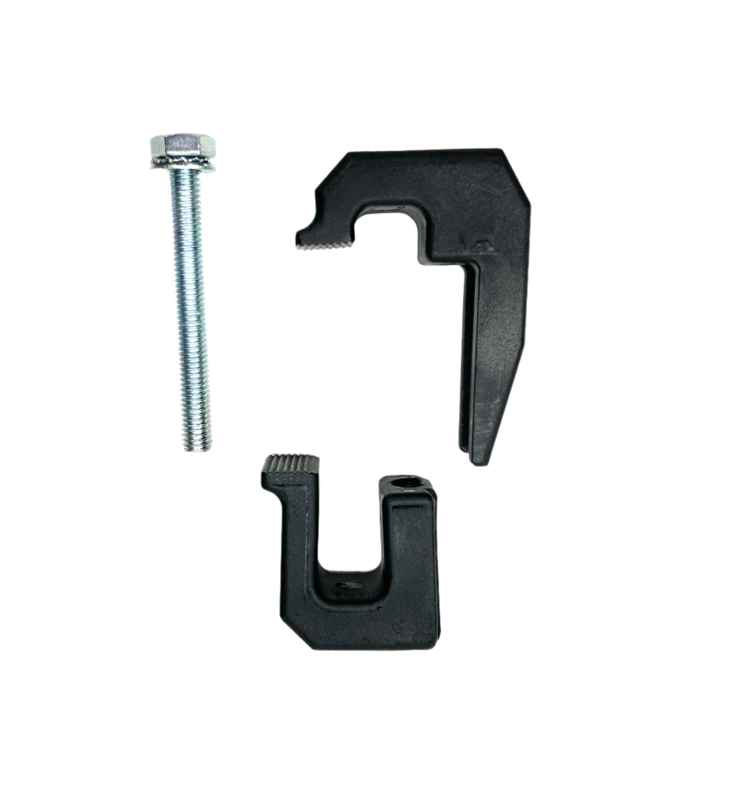 Clamps 4 x Canopy Ute Mounting Fitting Kit Removable Black Plastic G-Clamp Ute Tub