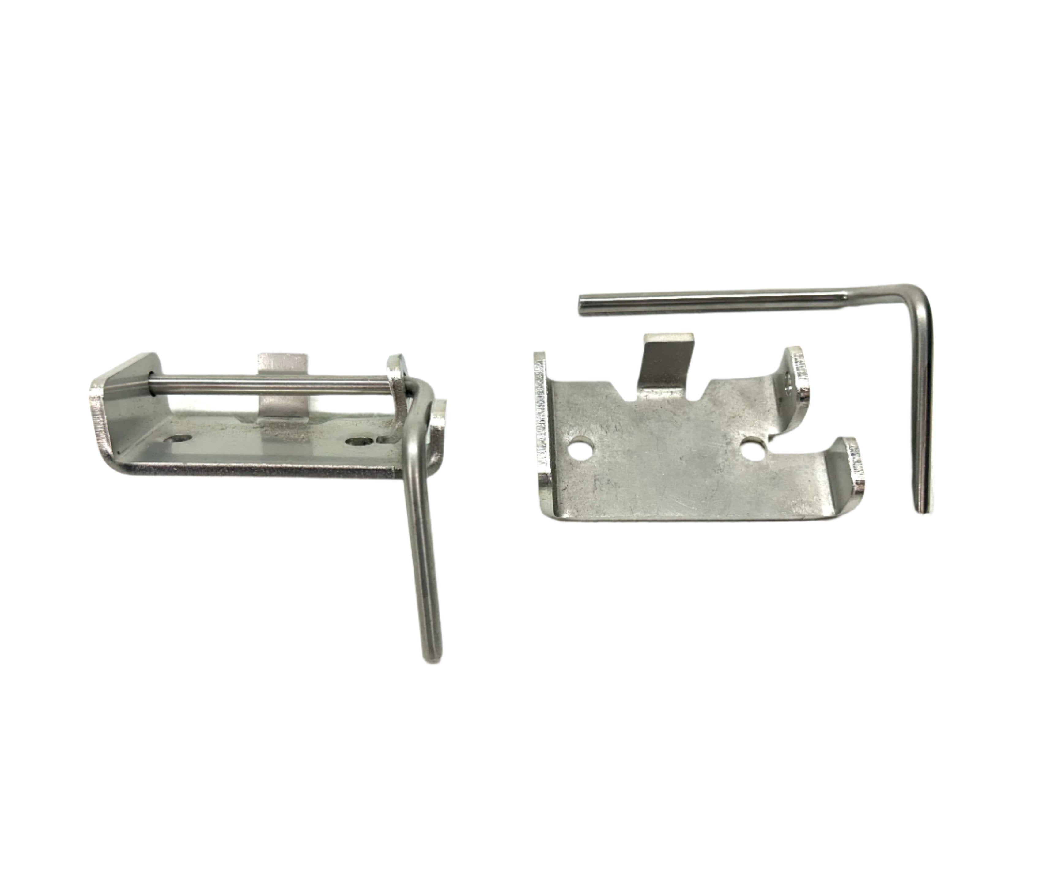 Nissan D40 Navara 50mm Female Hinge & Pins & Seal Kit-D for EGR Ute Lid with Shiny Black Plastic Underneath