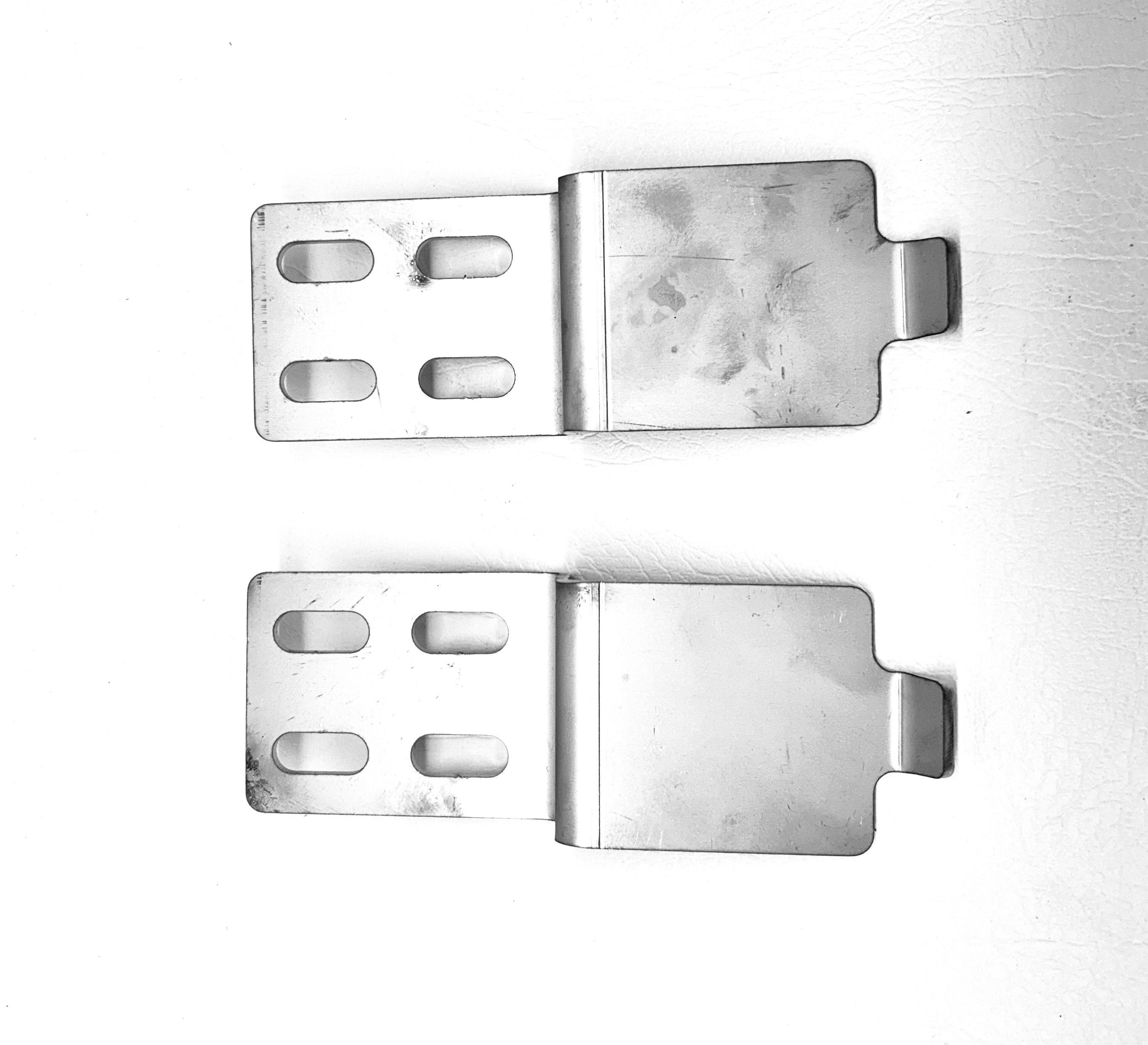 FG Ford Falcon Ute Lid Long Male Hinge Tongues for Carpeted Fibreglass Lids SET-A Long Male Hinges