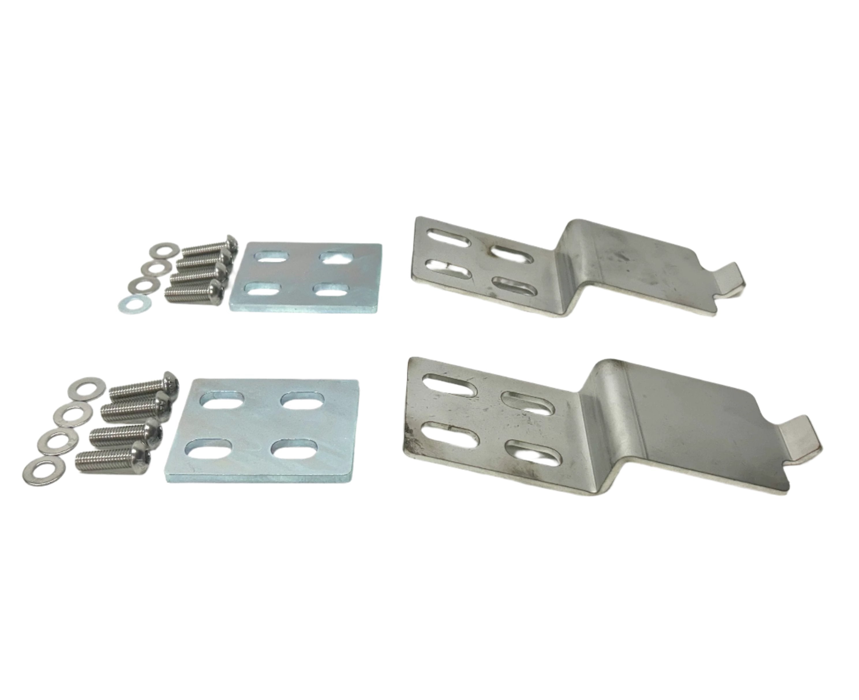 FG Ford Falcon Ute Lid Long Male Hinge Tongues for Carpeted Fibreglass Lids SET-B Long Male Hinges & Support Brackets