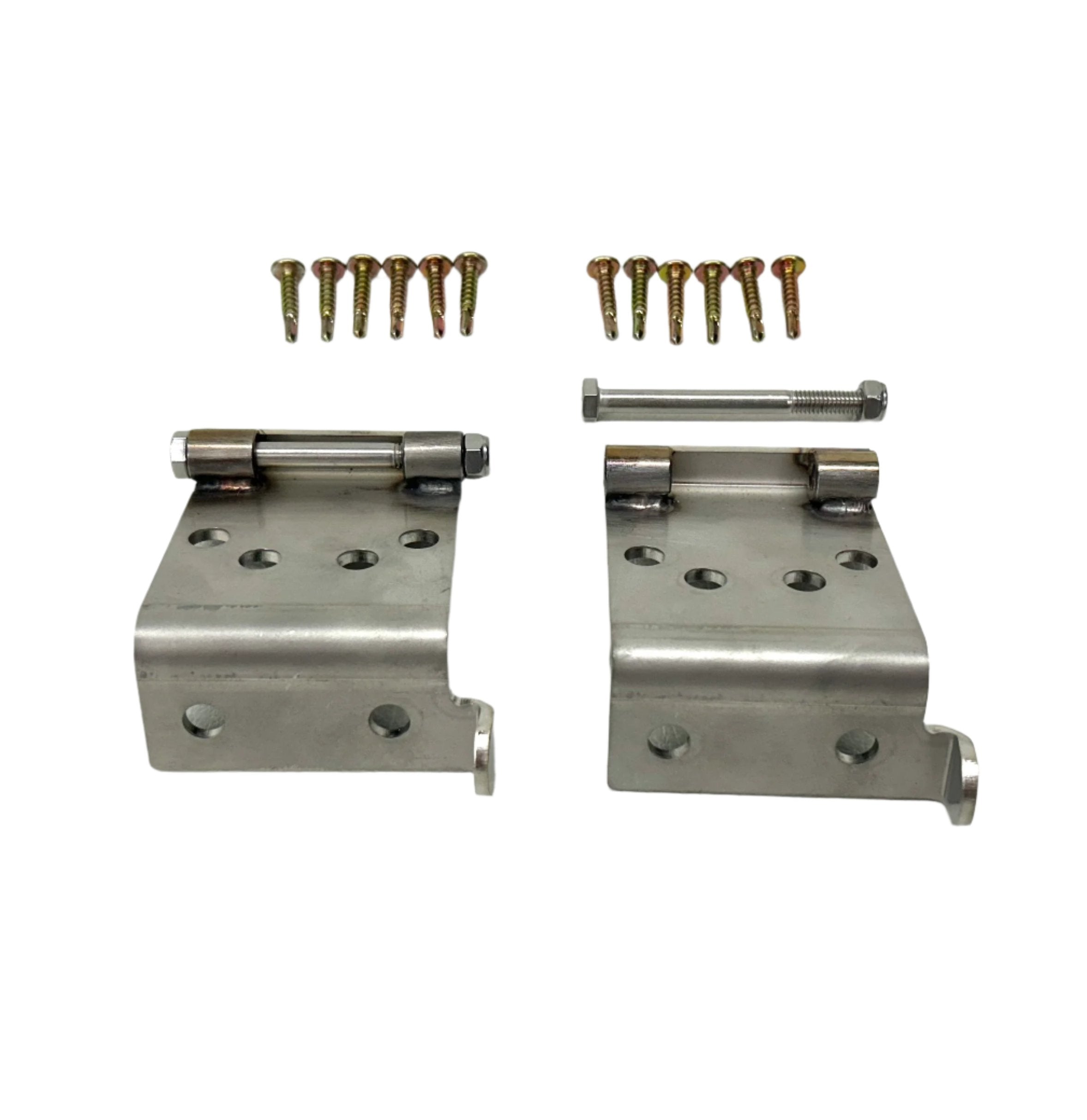 AU BA BF Ford Falcon fits EGR 25mm Female Hinge & Bolts Fitment on Ute for EGR Ute Lid with Shiny Black Plastic Underneath Kit-B