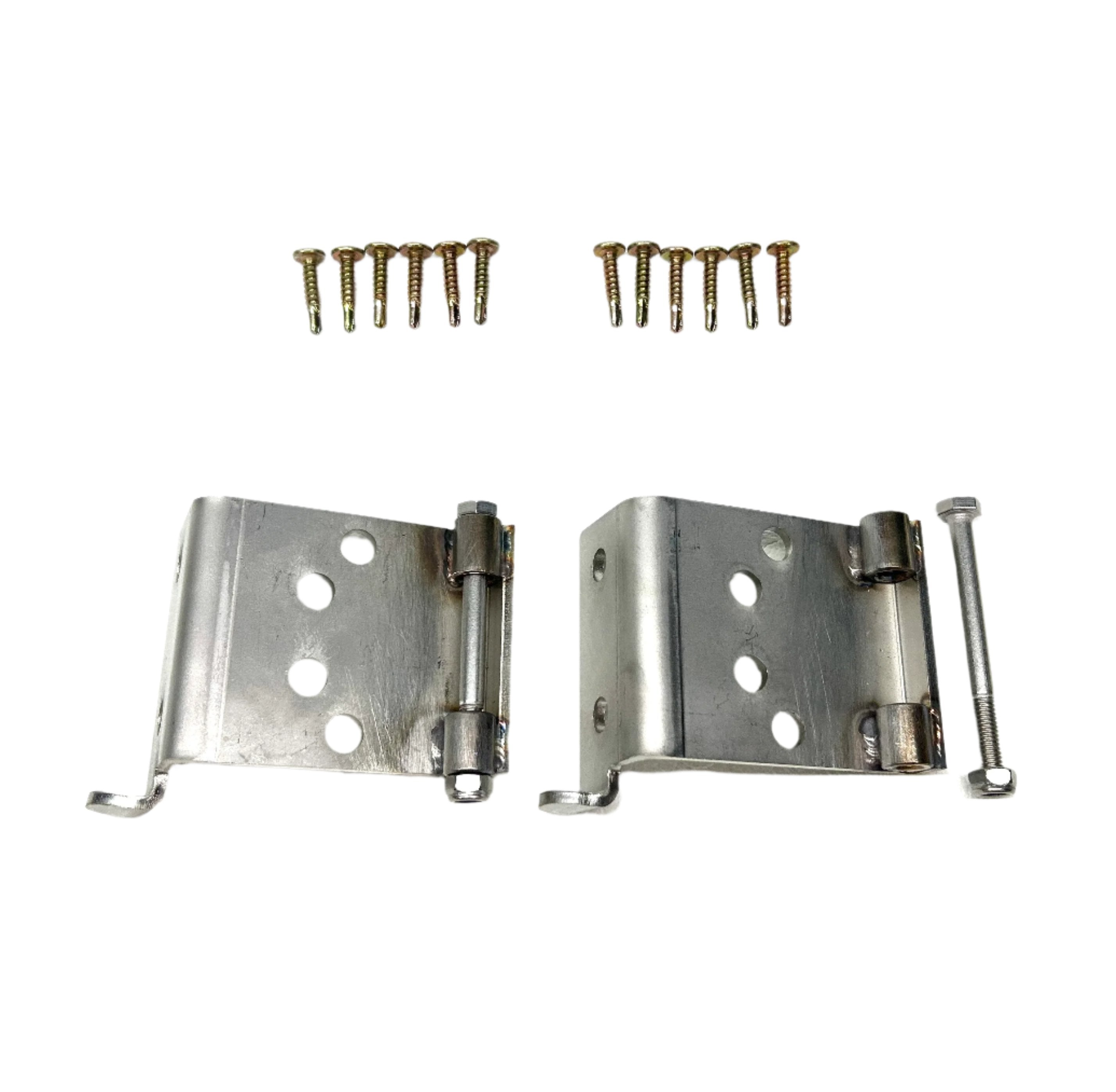 AU BA BF Ford Falcon fits EGR 25mm Female Hinge & Bolts Fitment on Ute for EGR Ute Lid with Shiny Black Plastic Underneath Kit-B
