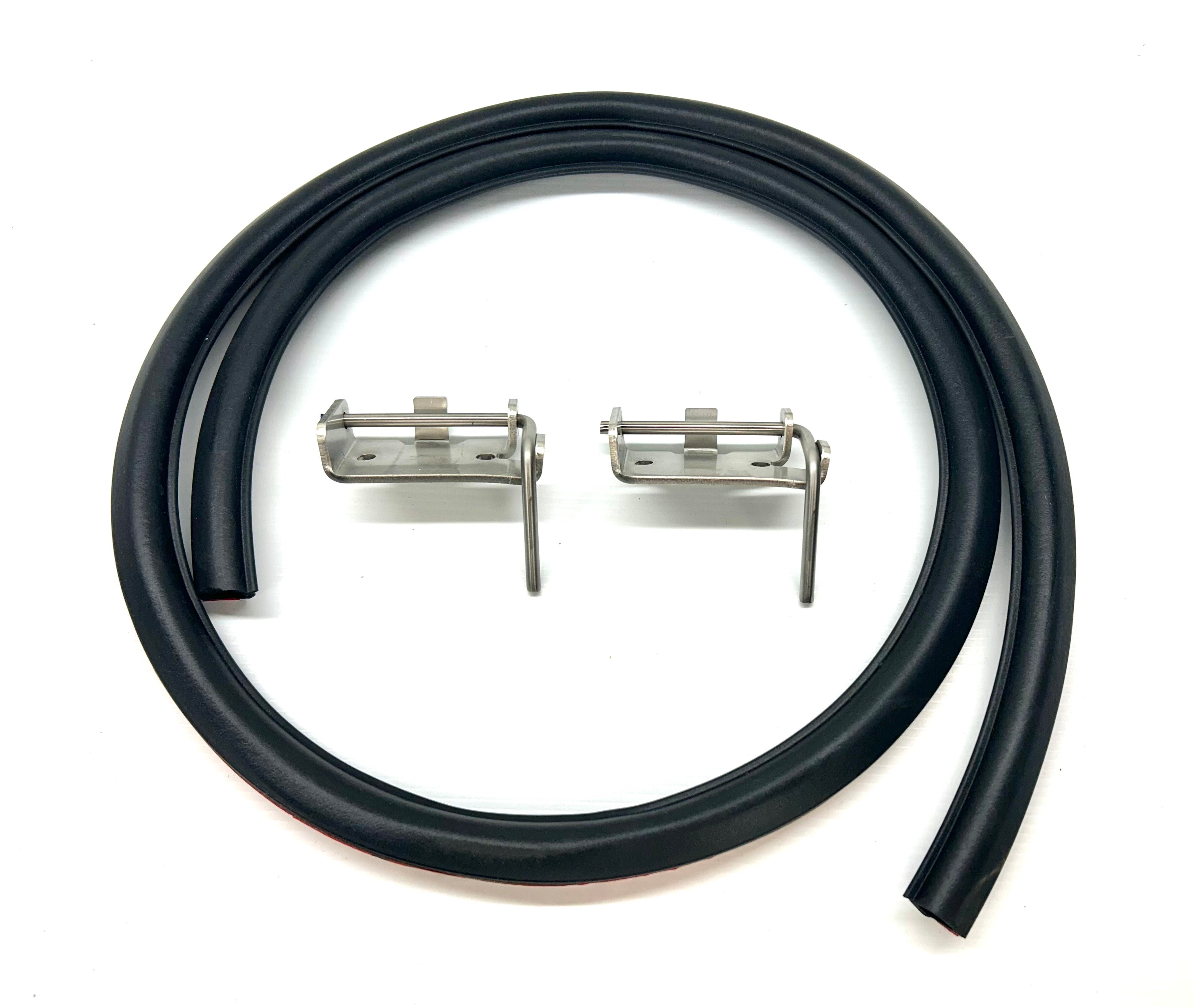 Mazda BT-50 2011-2020 50mm Female Hinge & Pins & Seal Kit-D for EGR Ute Lid with Shiny Black Plastic Underneath