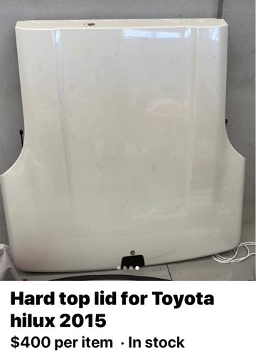 Toyota Hilux 2005-2015 Cast Metal Lid Lock fits EGR Hard Plastic Tonneau Cover