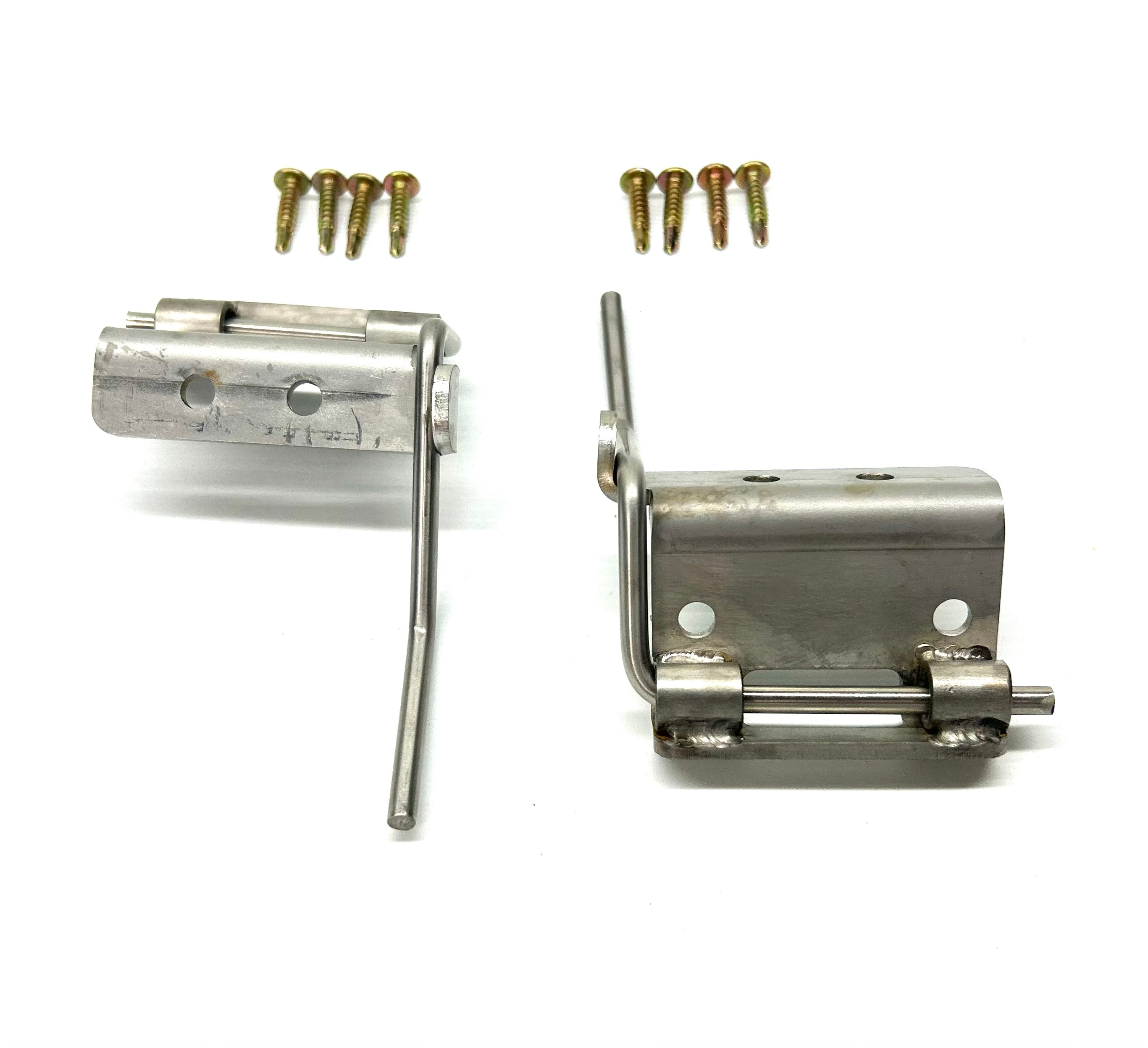 PJ PK Ford Ranger 25mm Female Hinge & Pins Kit-C for EGR Ute Lid with Shiny Black Plastic Underneath