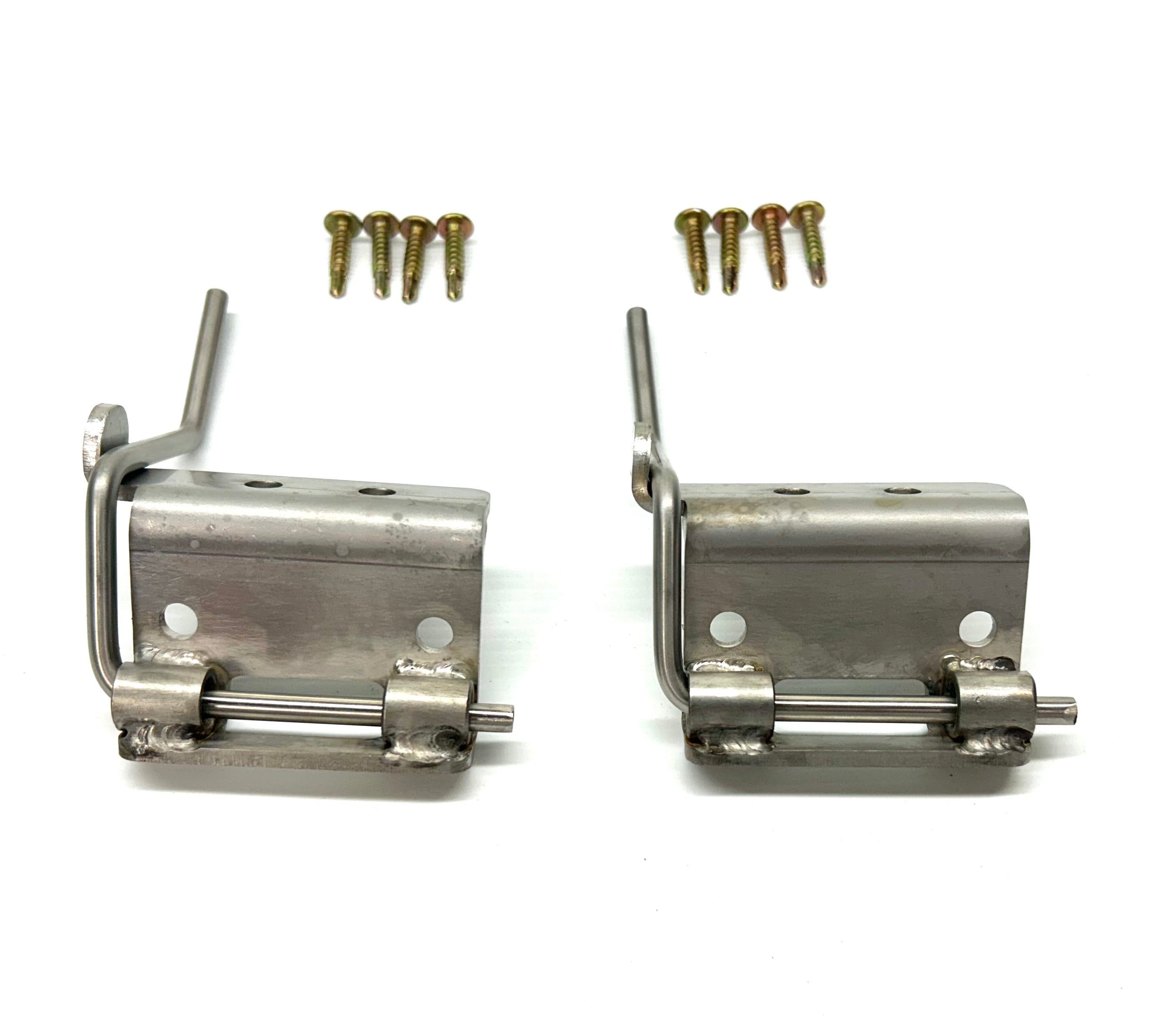 D-Max Isuzu 2003-2011 25mm Female Hinge & Pins & Seal Kit-D for EGR Ute Lid with Shiny Black Plastic Underneath