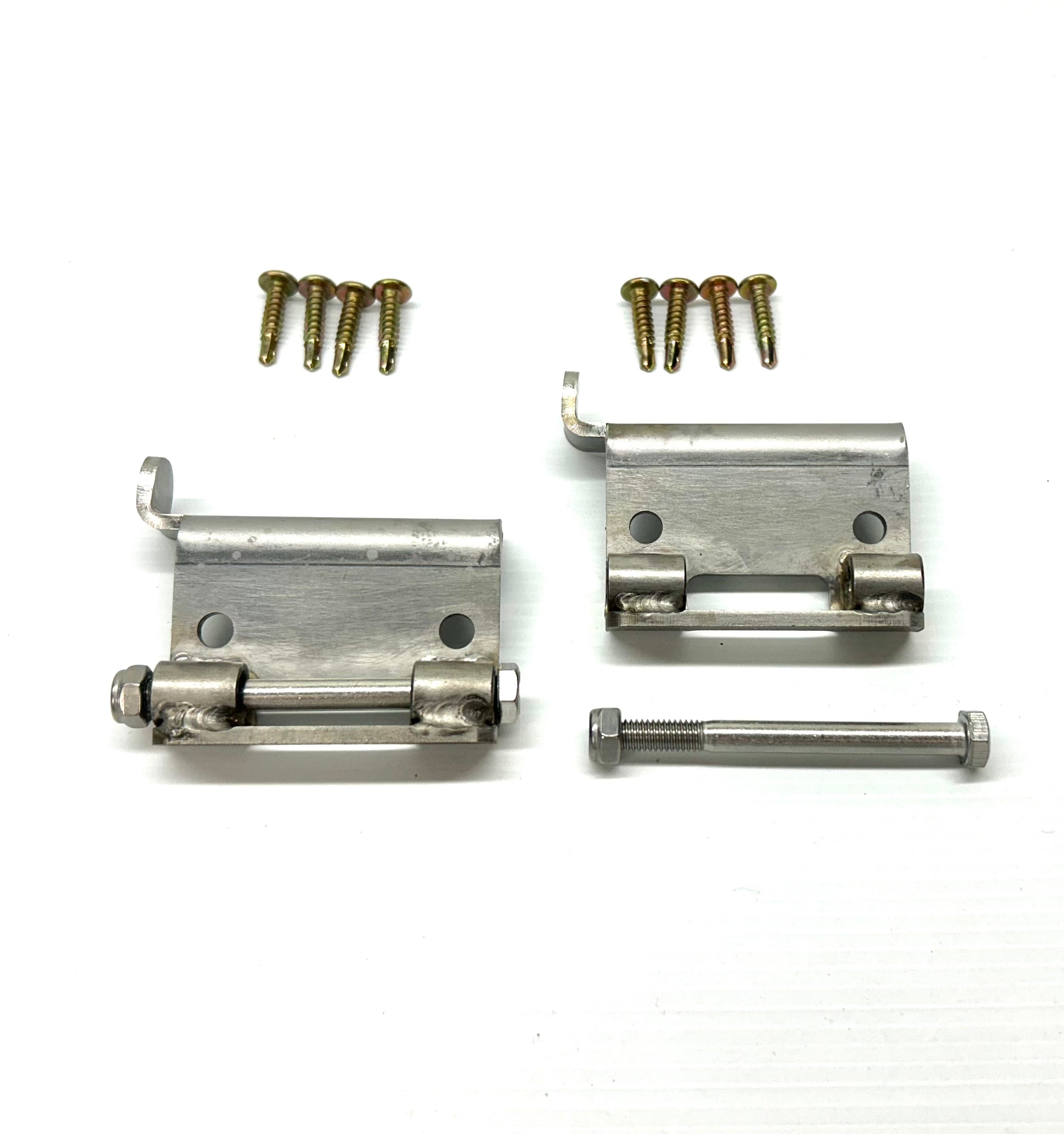 Mitsubishi ML MN Triton 25mm Female Hinge & Bolts Kit-B for EGR Ute Lid with Shiny Black Plastic Underneath