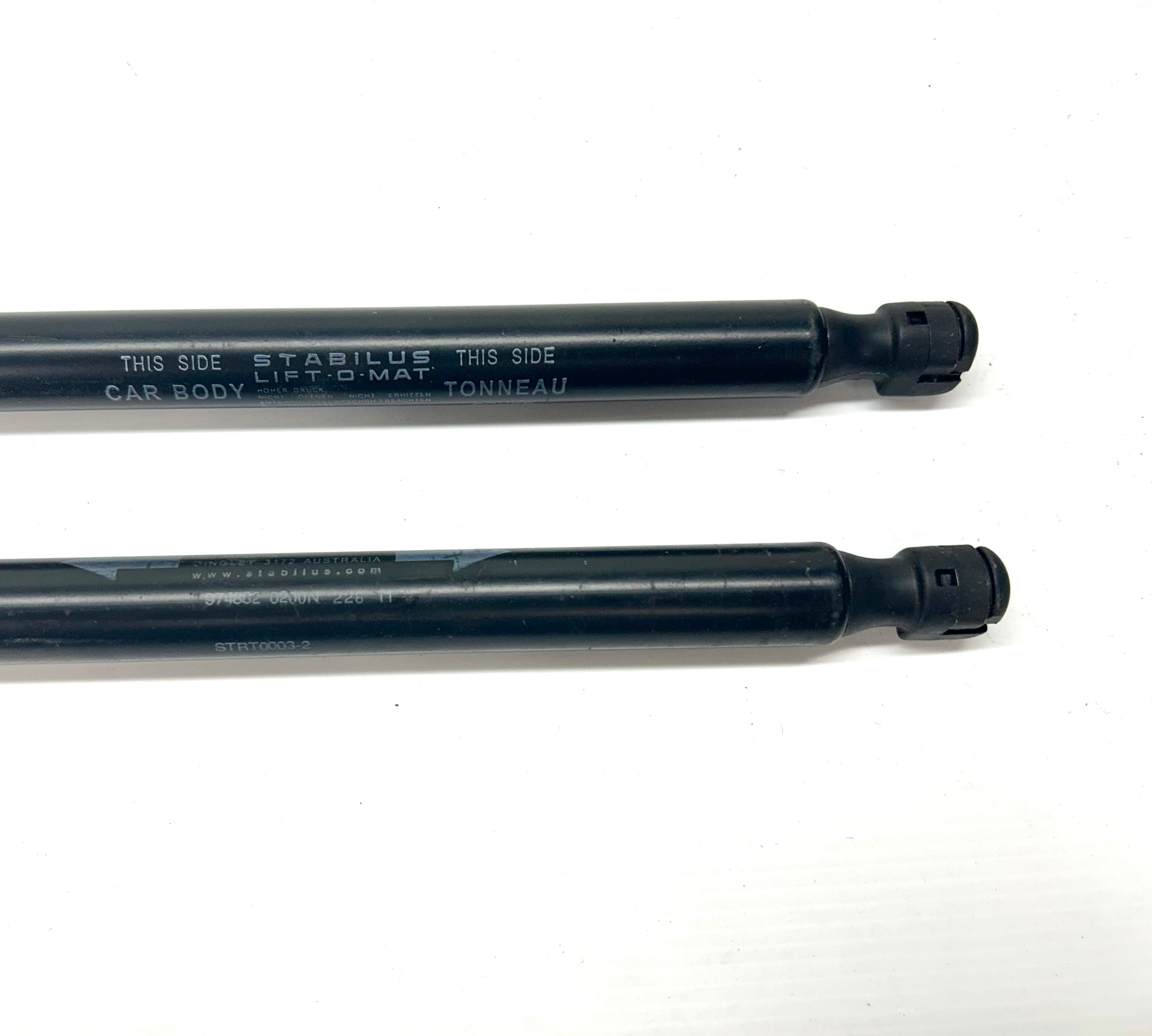 Stabilus Gas Strut ML MN Mitsubishi Triton EGR Plastic Ute Lid Cover M10-M8 Ball Heads 974882 - STRT0003-2