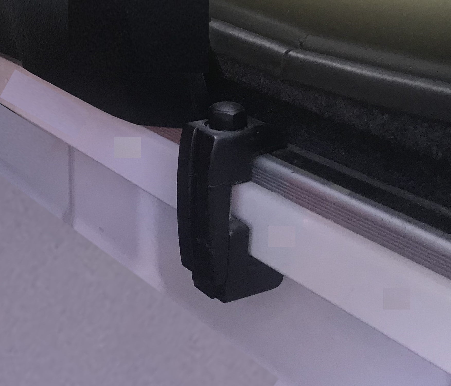 Clamps 8 x Canopy Ute Mounting Fitting Kit Removable Black Plastic G-Clamp Ute Tub