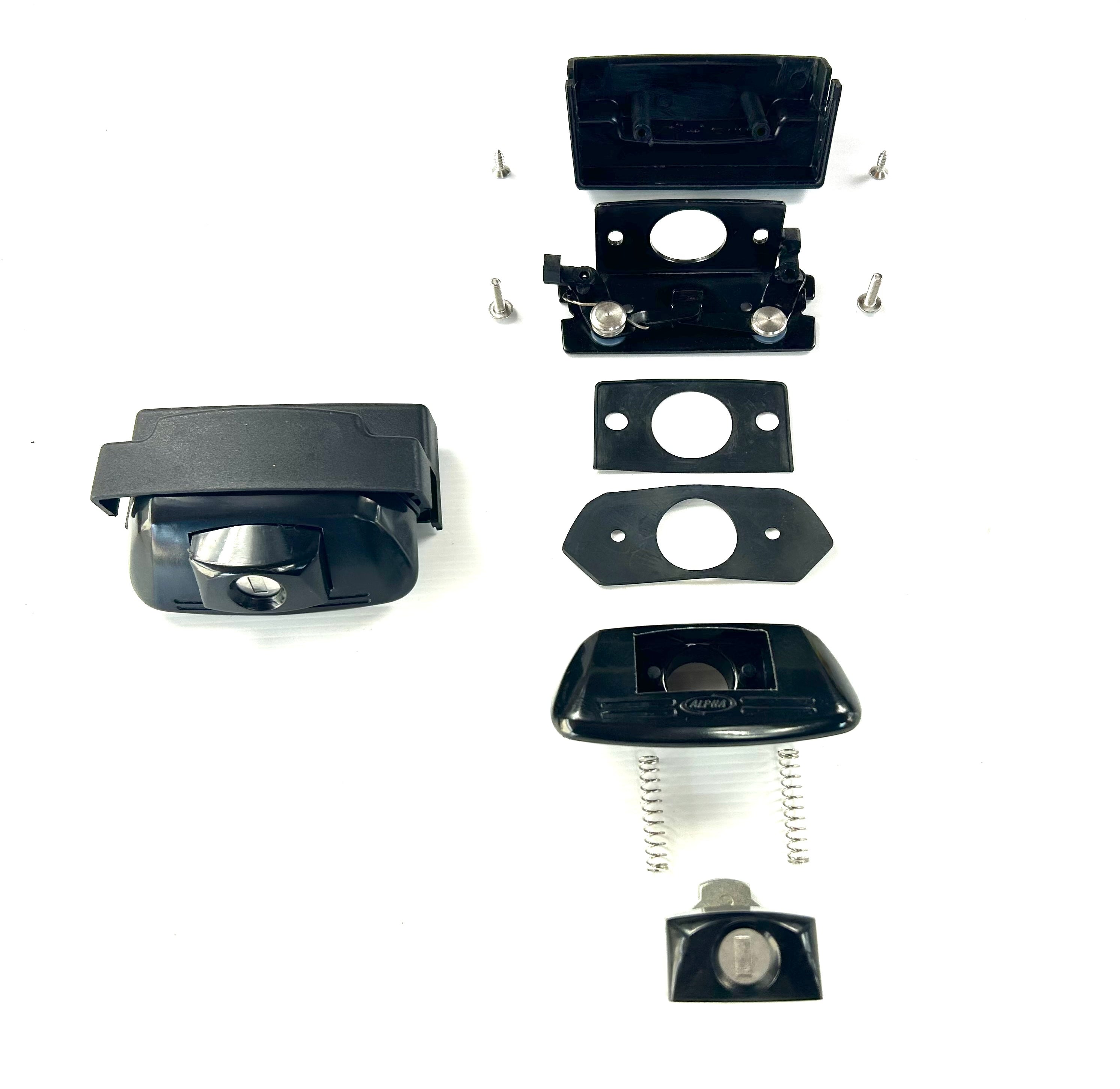 ALPHA GSX Canopy 2 x Side Lift Up Side Door Window lock Handle Locks
