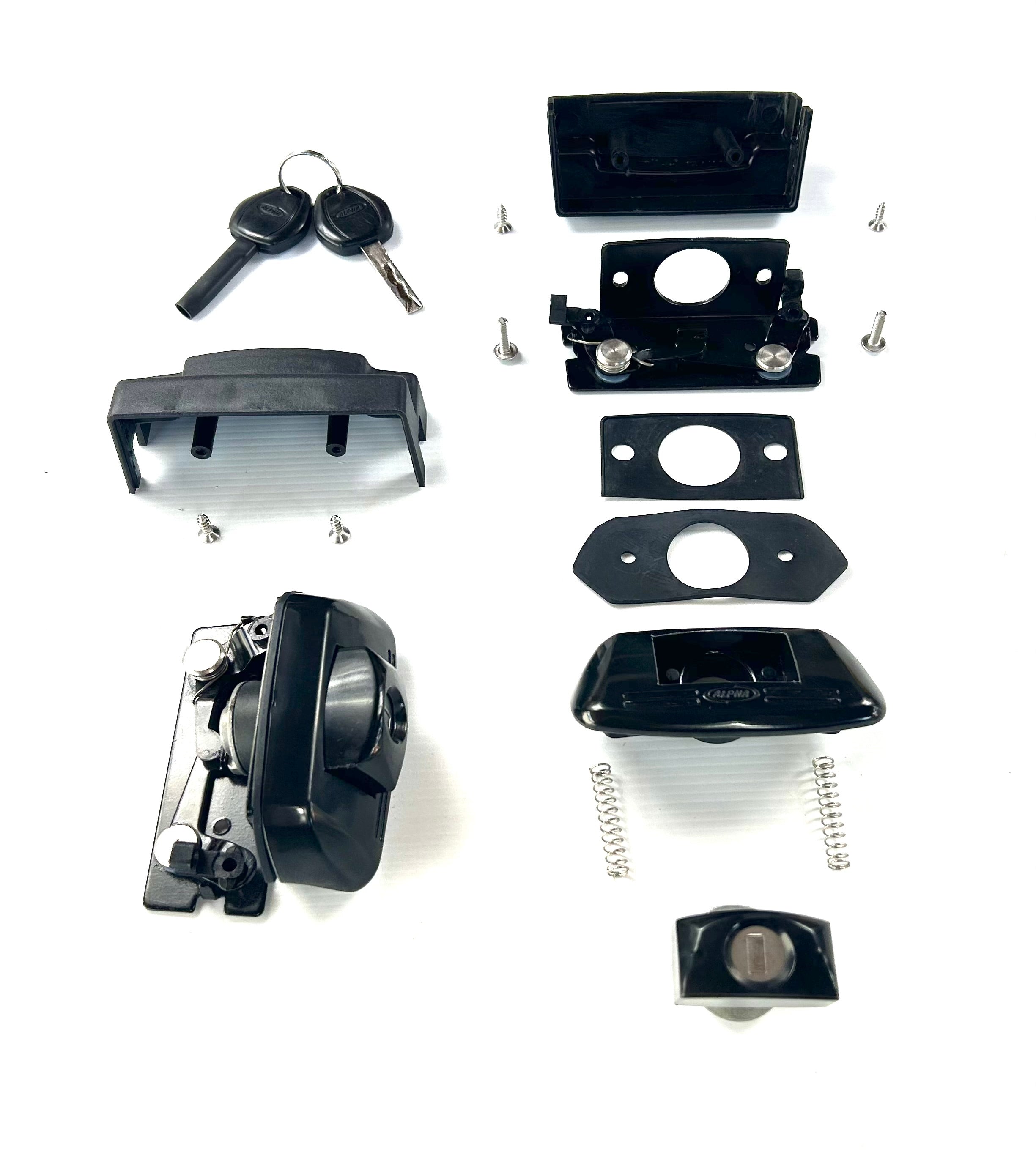 ALPHA GSX Canopy 2 x Side Lift Up Side Door Window lock Handle Locks