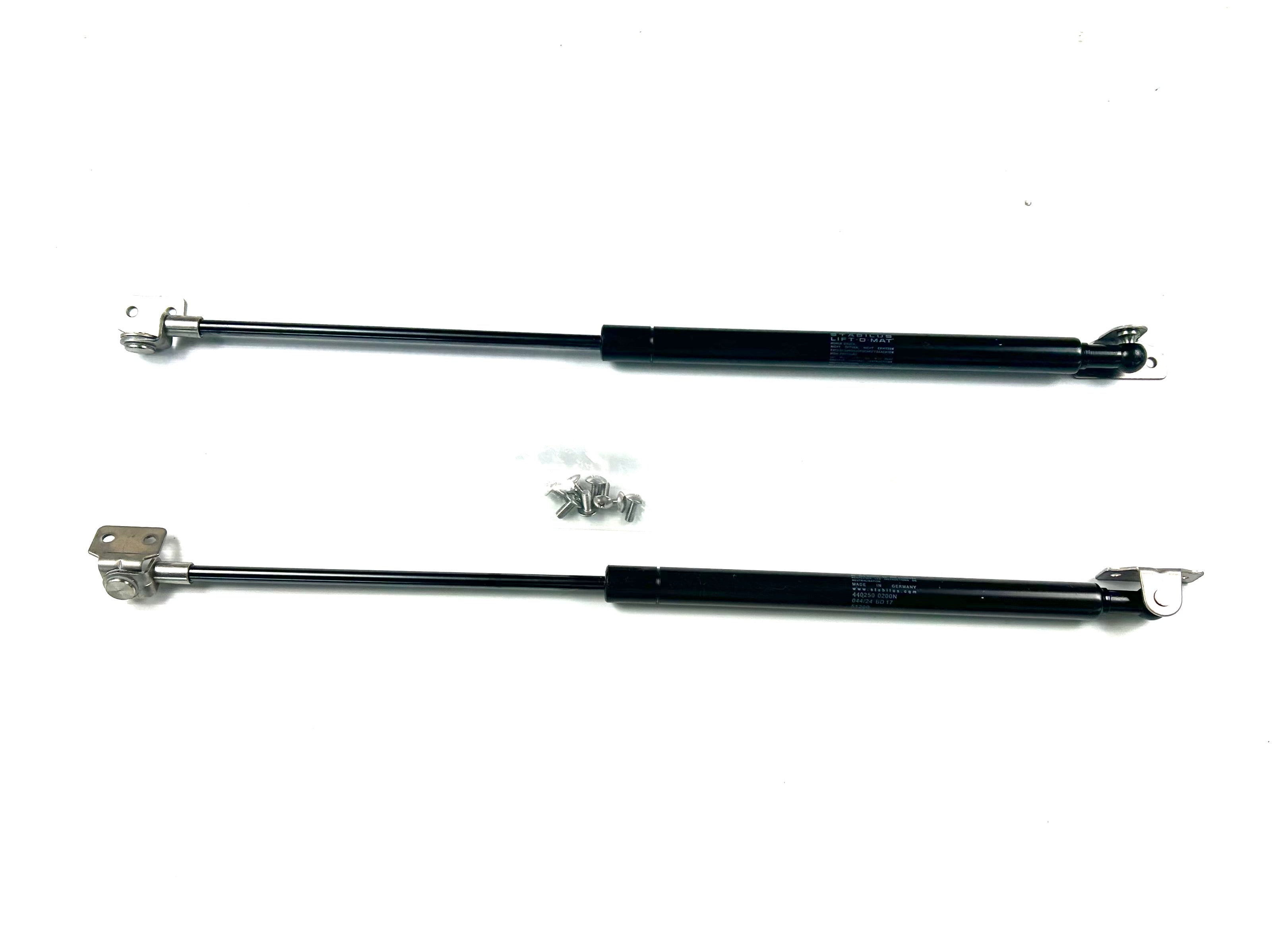 Alpha GSX Canopy Rear Lift Up Window Gas Struts & Brackets Stabilus Hardtop