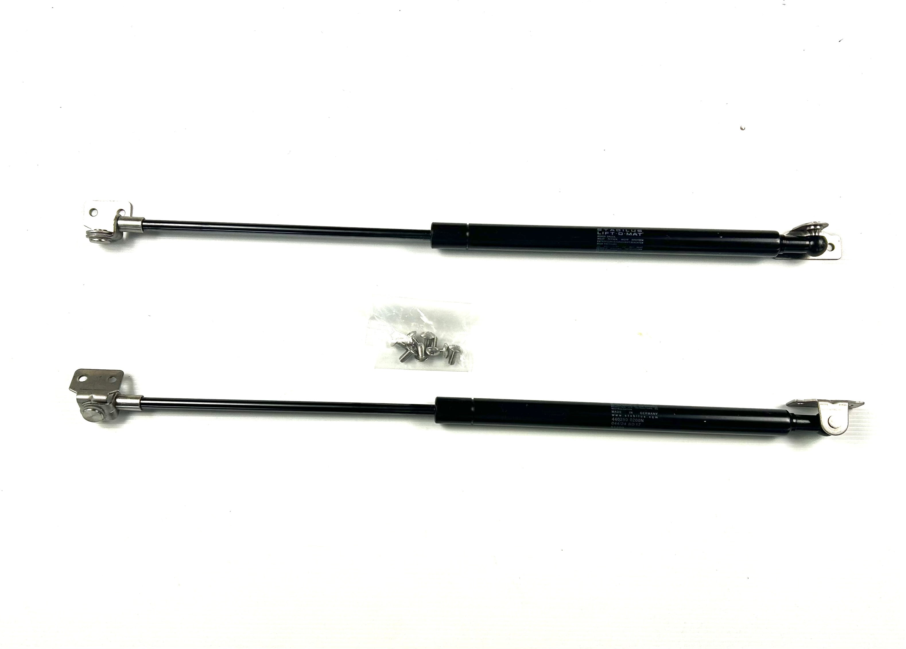 Alpha GSX Canopy Rear Lift Up Window Gas Struts & Brackets Stabilus Hardtop