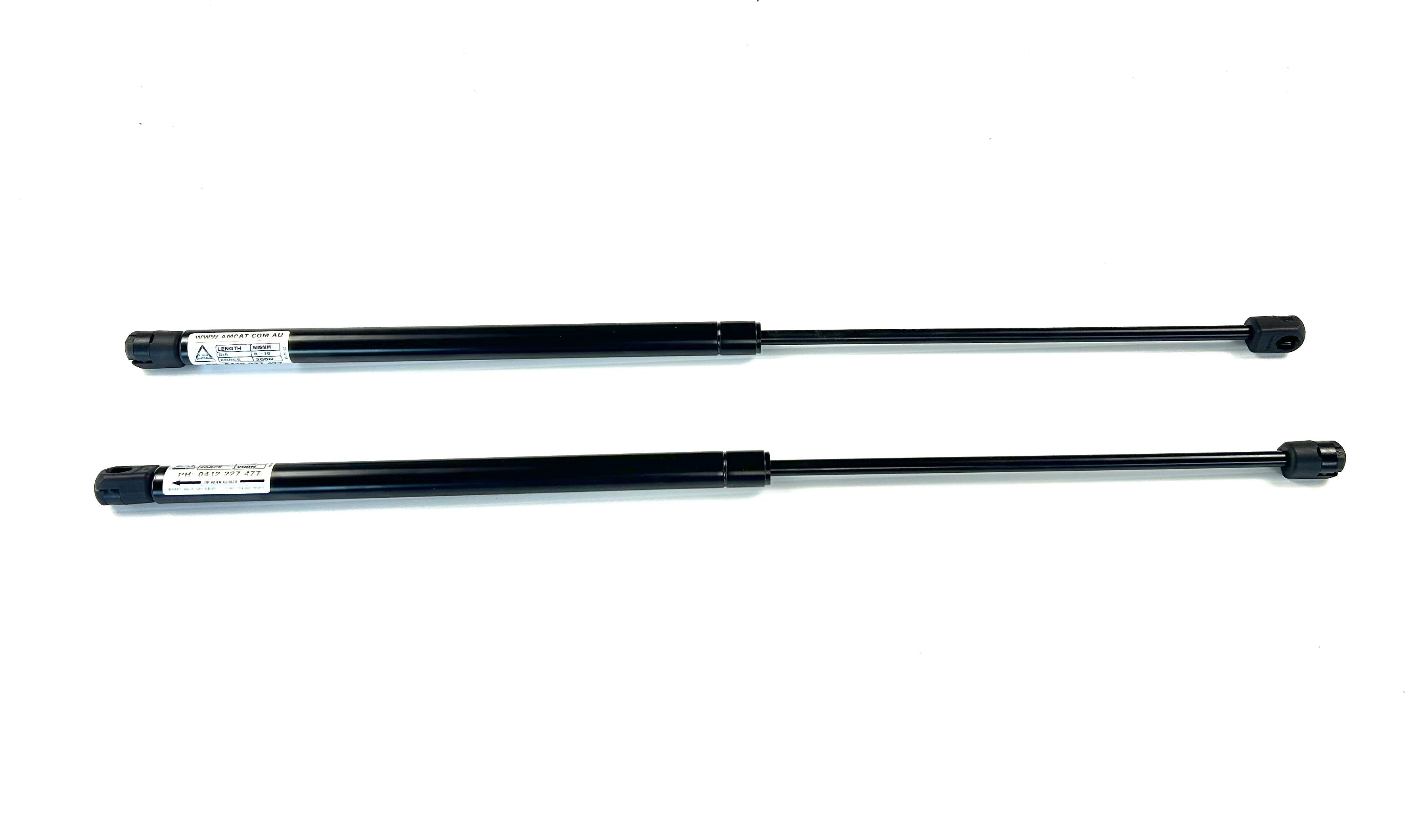 Nissan Navara NP300 & D23 1P & 3P EGR Plastic Ute Lid Hard Tonneau Covers M10-M10 Ball Heads 585mm x 200n