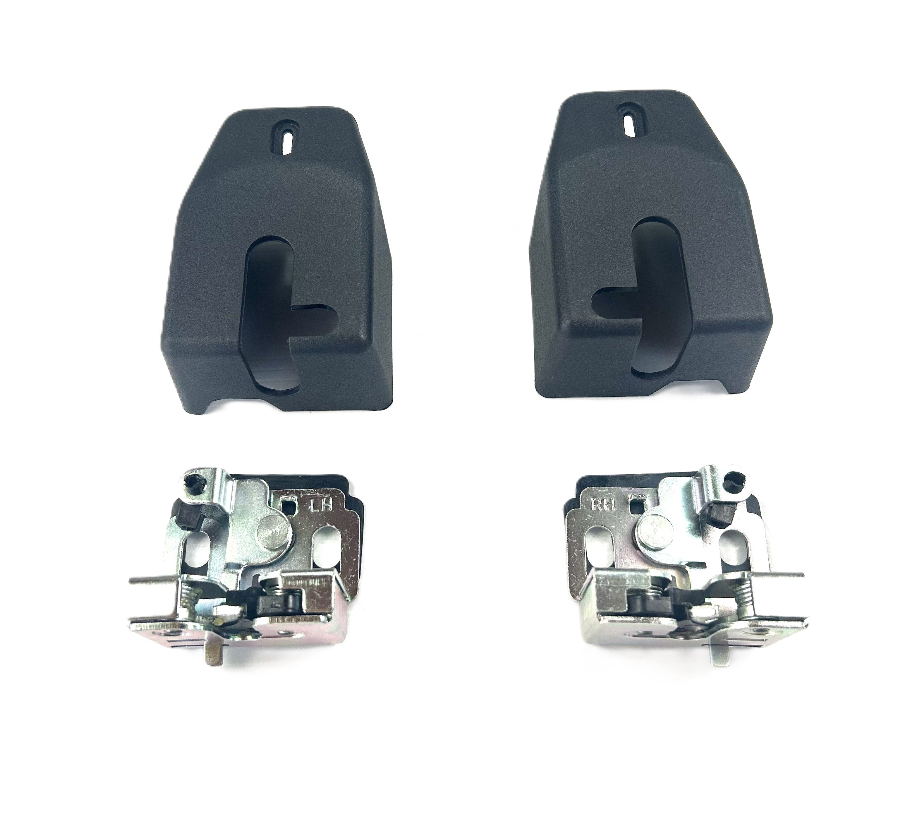 Lock Catches + Plastic Covers fits Canopy Rear Window Internal Release Mechanism