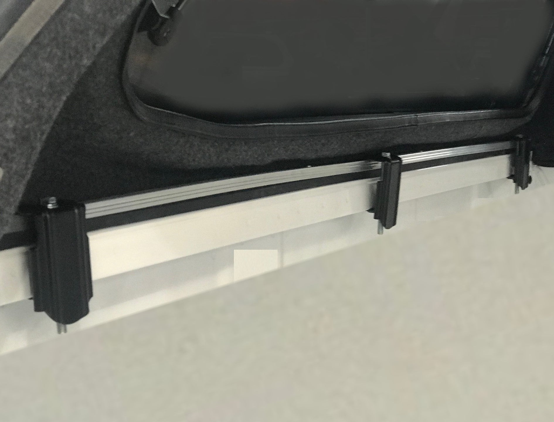 FG Ford Falcon Clamps 4 x Black Metal Canopy Ute Mounting Fitting Kit Removable G-Clamp Ute Tub