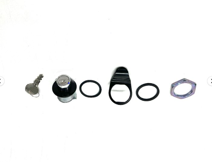 Amarok VW Genuine OEM Push Button Ute Lid Lock fits EGR Lids with Shiny Plastic Underneath Lids