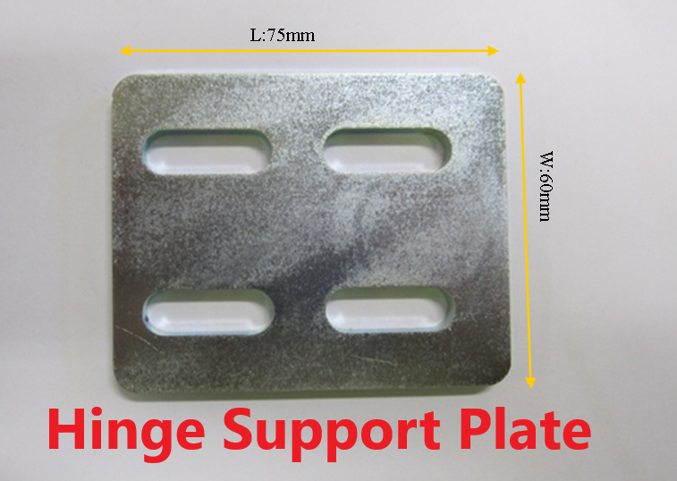Crewman Holden Ute Lid Long Male Hinge Tongues for Carpeted Fibreglass Lids SET-B Long Male Hinges & Support Brackets