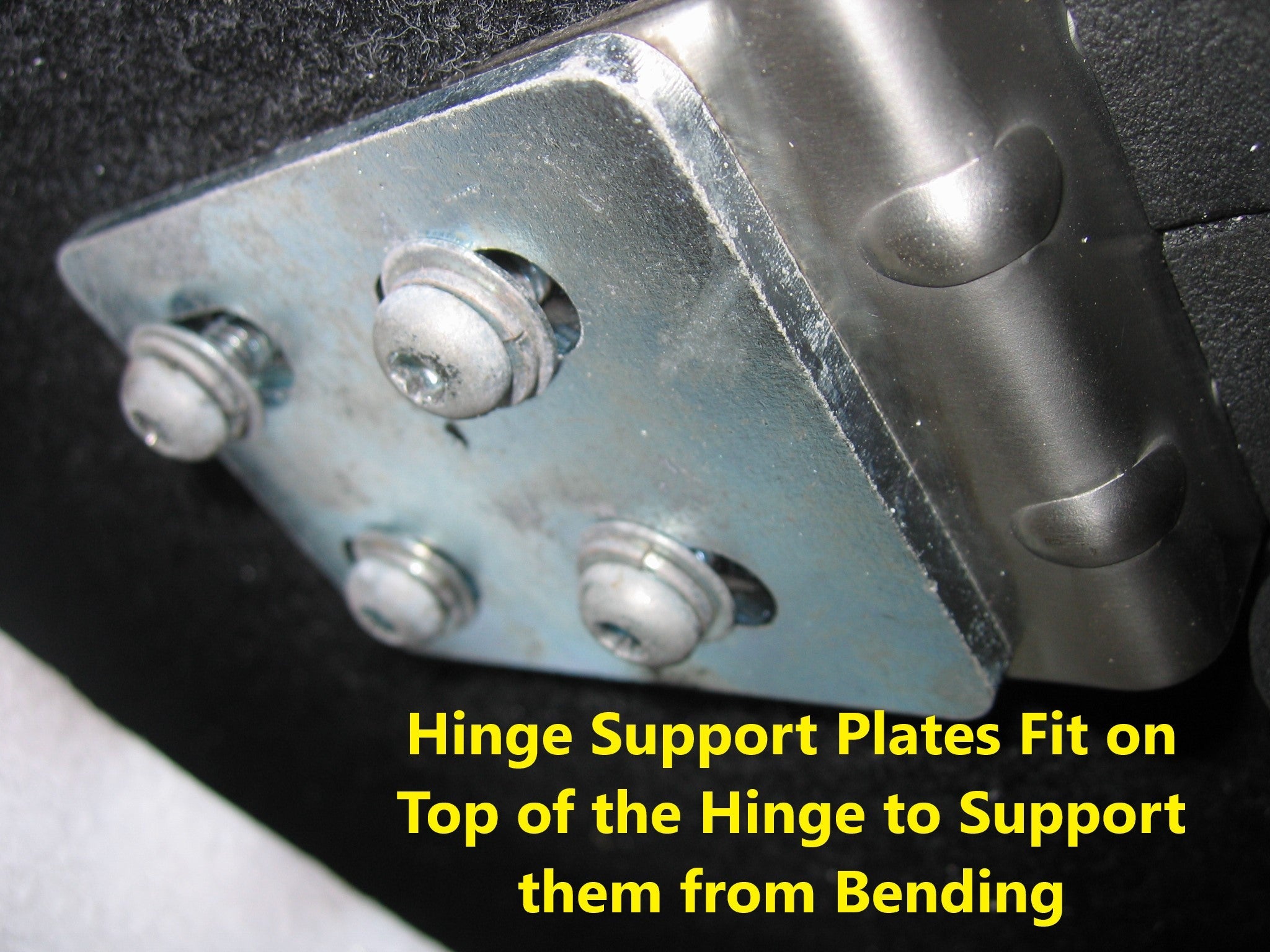 VE VF Commodore Ute Lid Male Hinge Tongues for Carpeted Fibreglass Lids SET-A Male Hinges