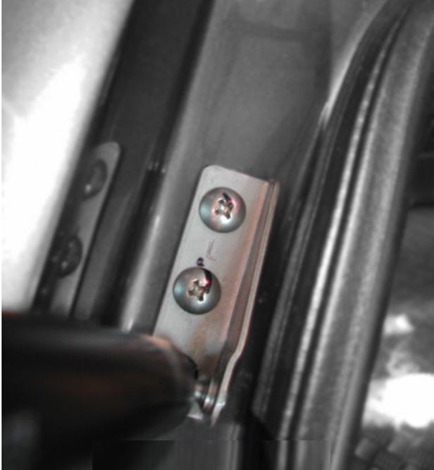 Alpha CME Canopy Rear Lift Up Window Gas Struts & Brackets Stabilus Hardtop