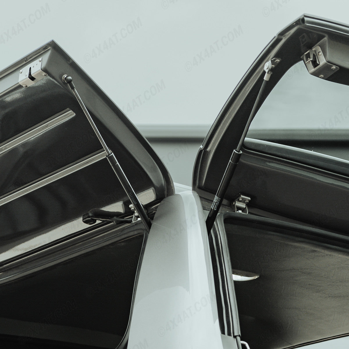 Alpha CMX Canopy Rear Lift Up Window Gas Struts & Brackets Stabilus Hardtop